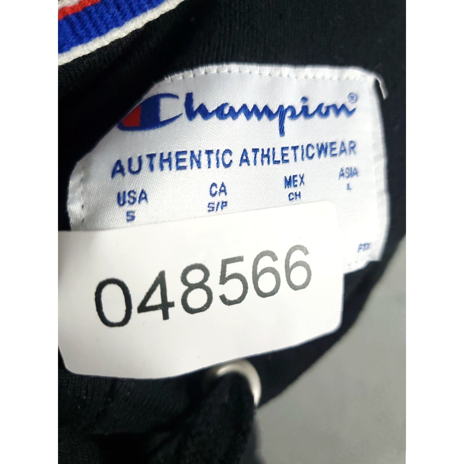 Champion VINTAGE Champion Hoodie Pullover Mens S Black Casual Knit Logo Spring Fall Winter Outdoor Sports Size US S / EU 44-46 / 1 - 8 Thumbnail