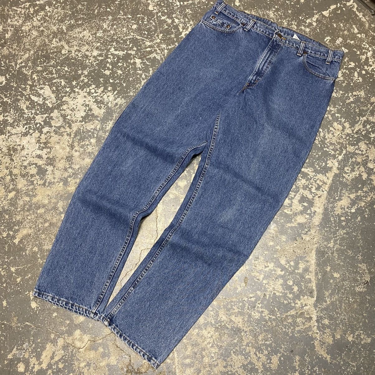 Levi's × Vintage Vintage Levi’s 540 Relaxed Blue Denim Jeans USA 90s Size US 37 - 5 Thumbnail