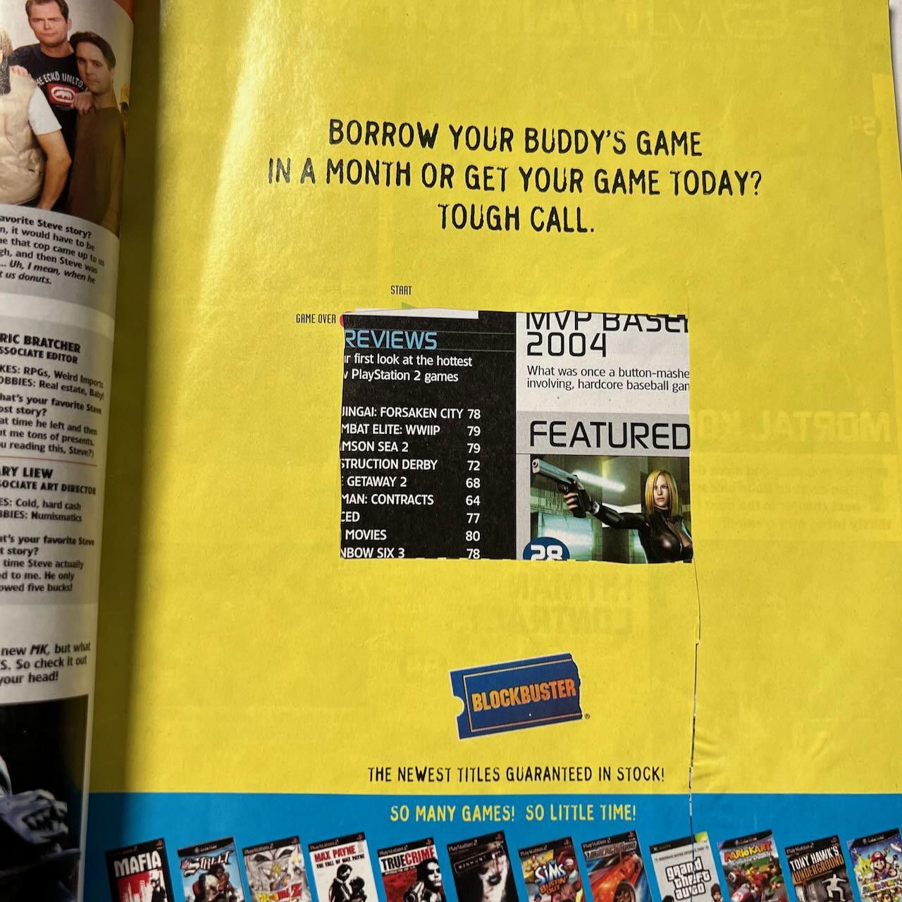 Playstation VTG PSM Magazine #83 April 2004 Mortal Kombat Resident Evil Size ONE SIZE - 6 Thumbnail