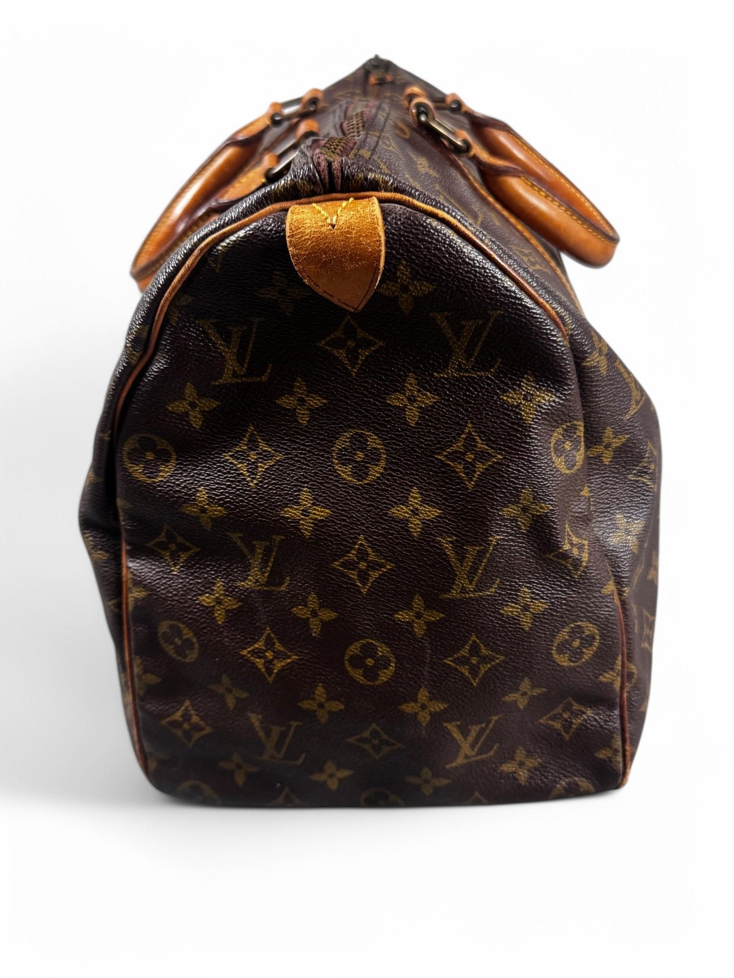 Louis Vuitton Louis Vuitton - Keepall 50 Boston Brown Leather Luggage Size ONE SIZE - 8 Thumbnail