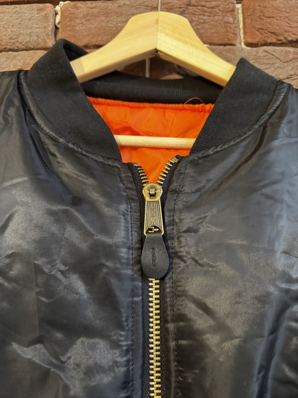 Vintage Madness SKA BAND Ma1 Flyer Black Vintage Bomber Jacket 4XL Size US XXL / EU 58 / 5 - 4 Thumbnail
