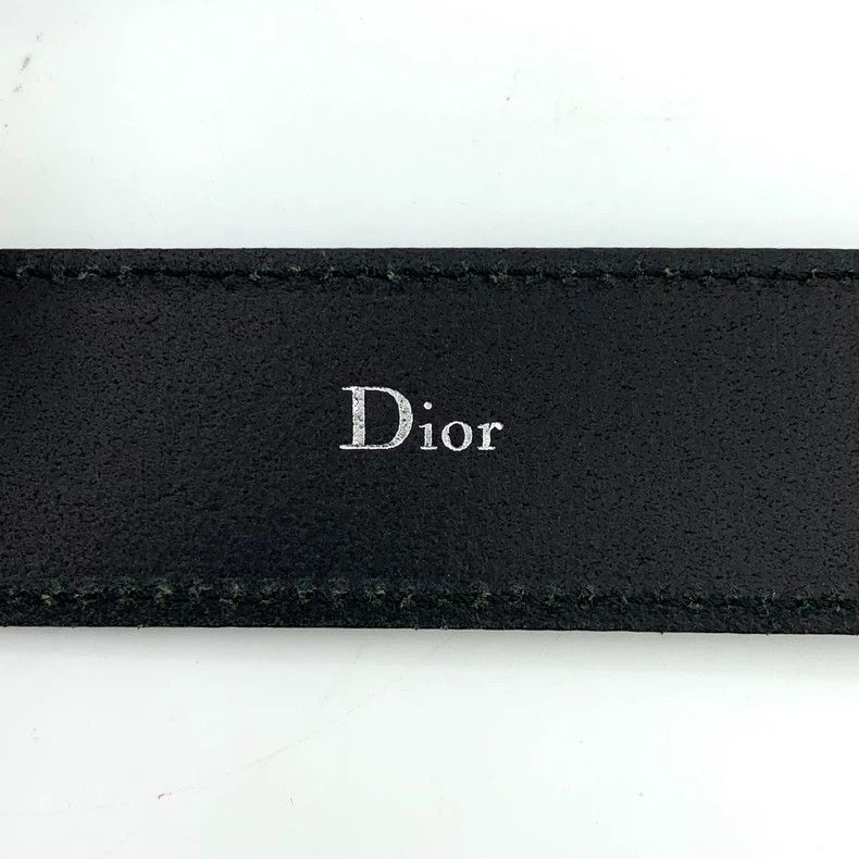 Dior Dior Black smooth square buckle belt 2505-Nextarrow Size ONE SIZE - 9 Thumbnail