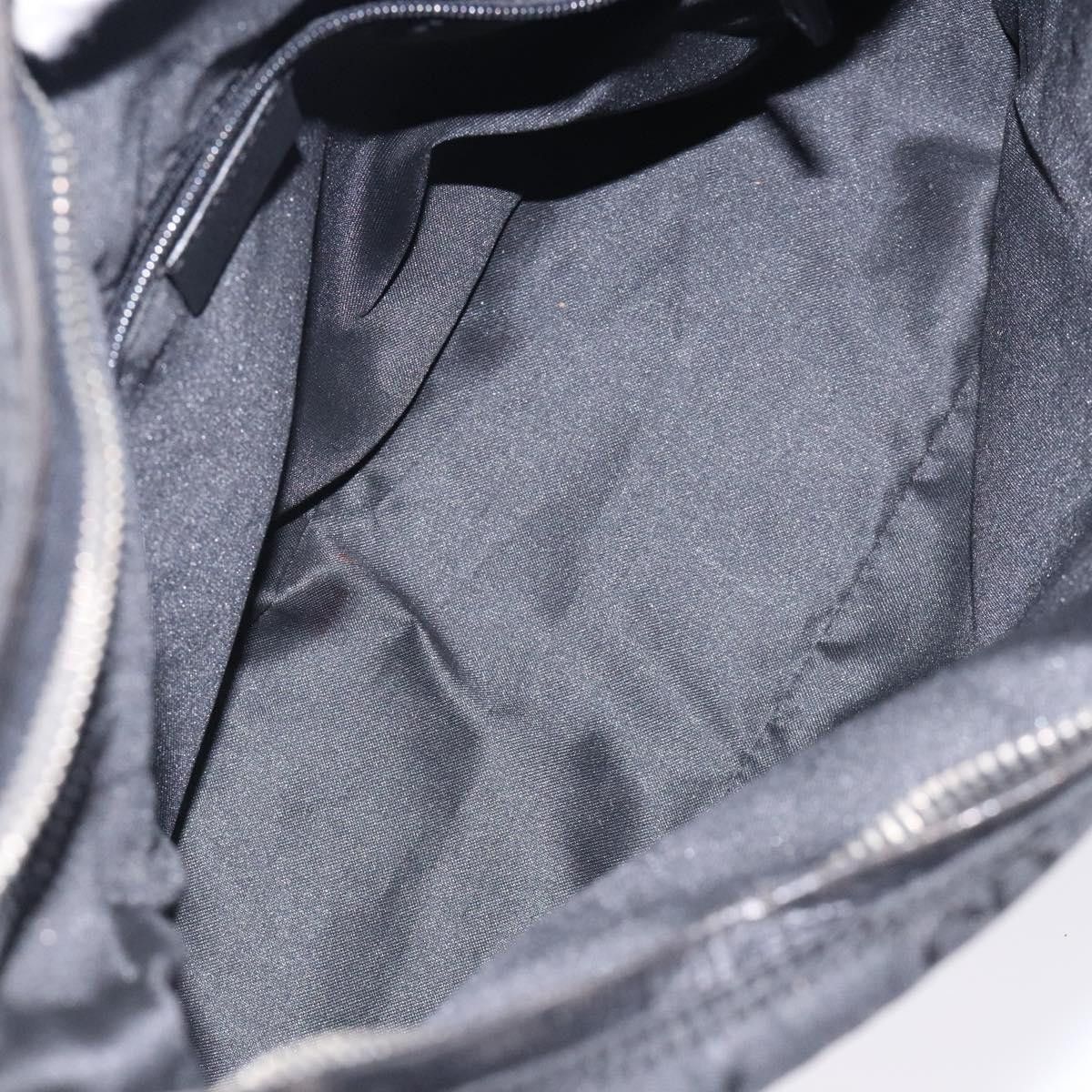 Gucci GUCCI GG Canvas Shoulder Bag Nylon Black Silver 001 001 Size ONE SIZE - 17 Thumbnail