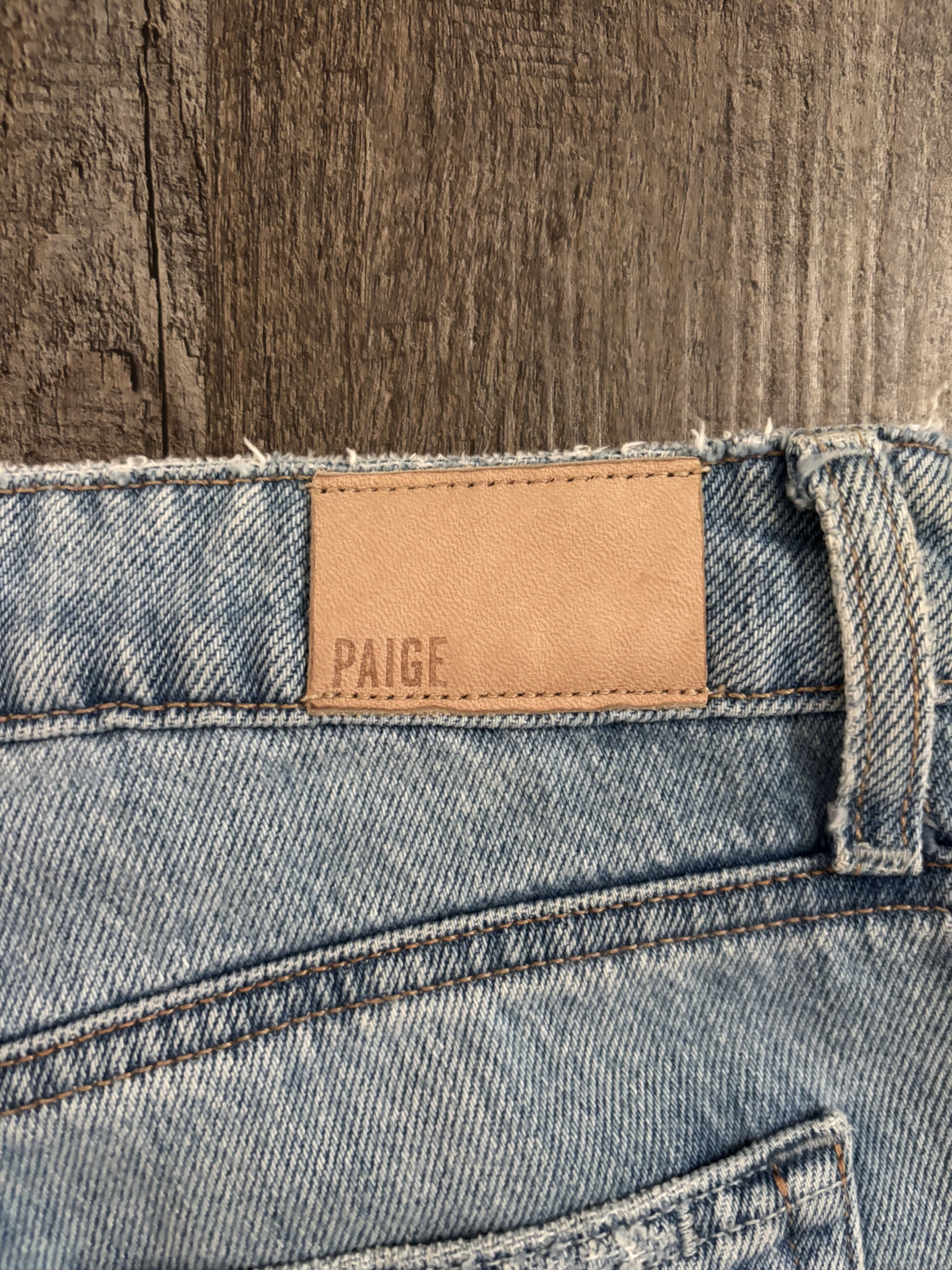 Paige Paige Ripped Denim Boyfriend Jeans Distressed Size 25" / US 0 / IT 36 - 5 Thumbnail