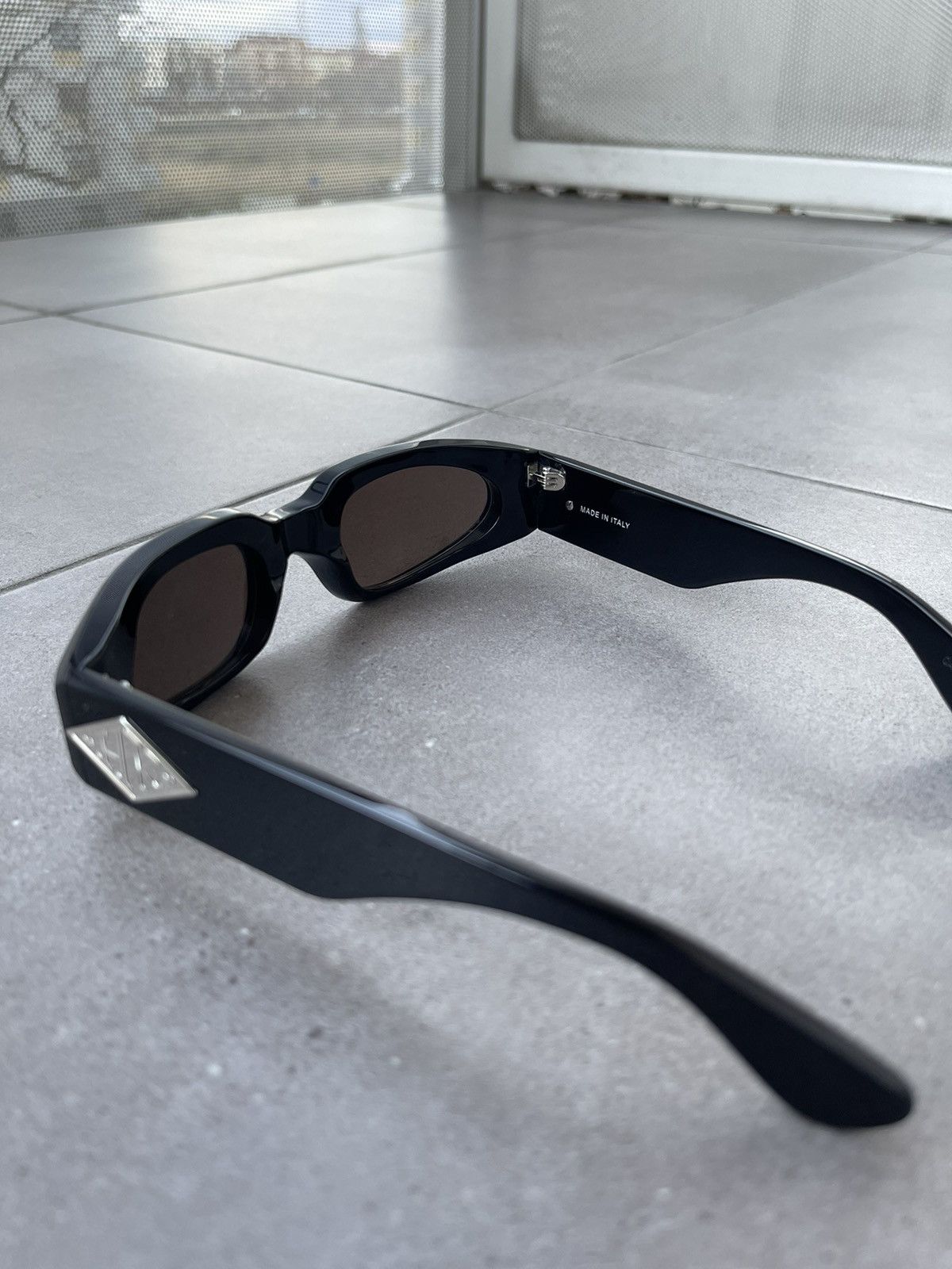 Han Kjobenhavn !DS! SS23 Han Kjobenhavn Dash Black Sunglasses Size ONE SIZE - 17 Thumbnail