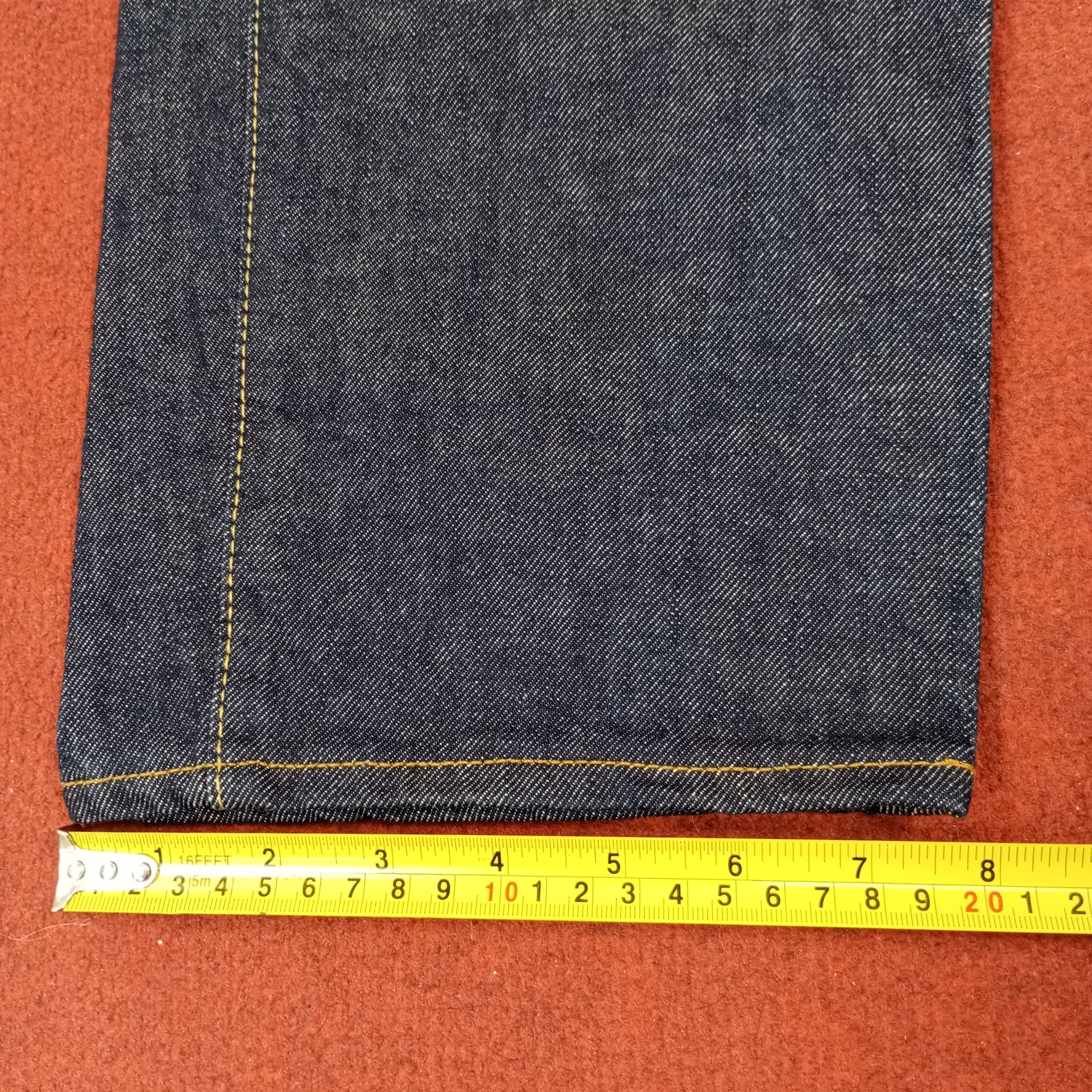 Japanese Brand × Vintage Evisu Japanese Brand Custom Daicock Jeans c217n11 Size US 32 / EU 48 - 11 Thumbnail