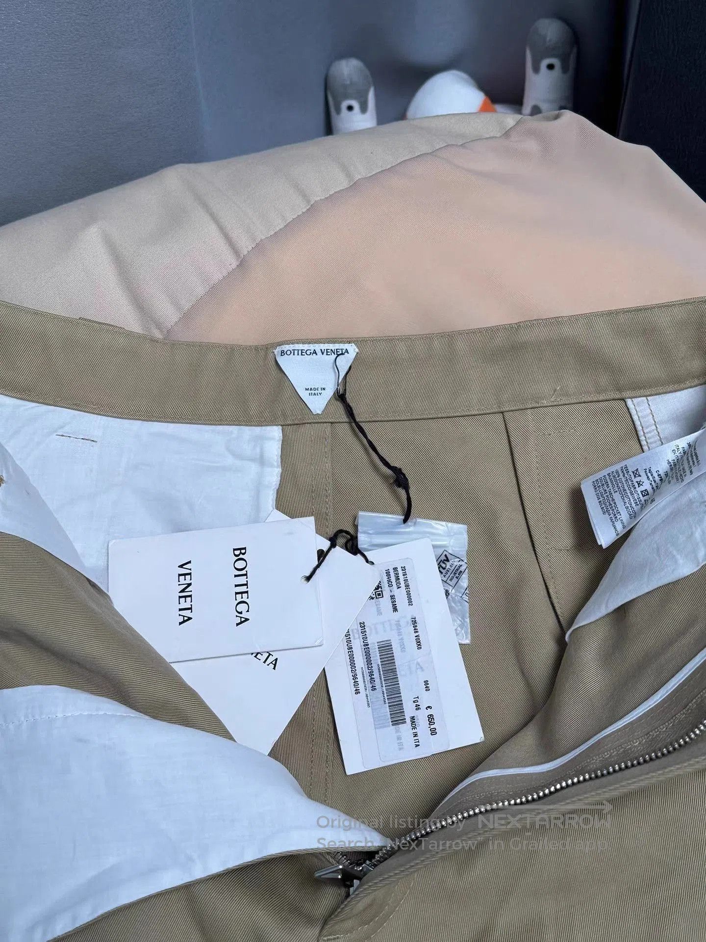 Bottega Veneta Beige Casual Shorts Size 30. Size US 30 / EU 46 - 3 Thumbnail