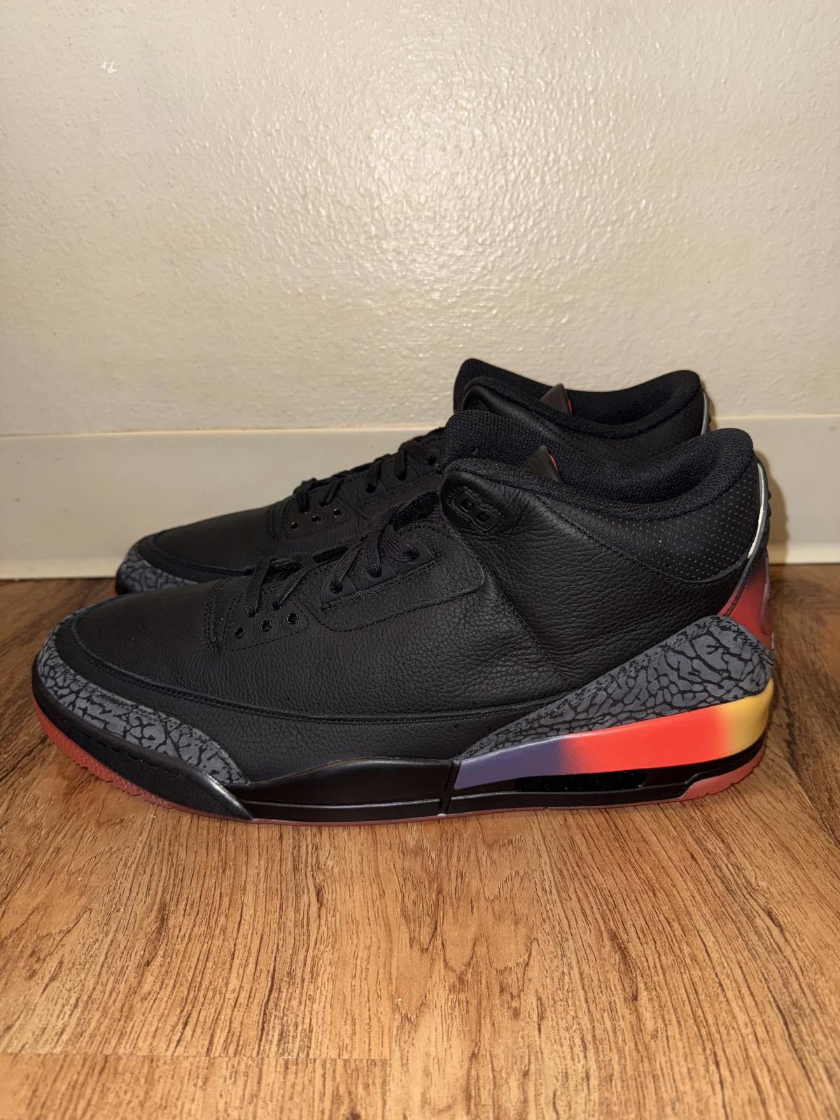 Nike Jordan 3 Retro J-Balvin Rio Black Size US 15 / EU 48 - 3 Thumbnail
