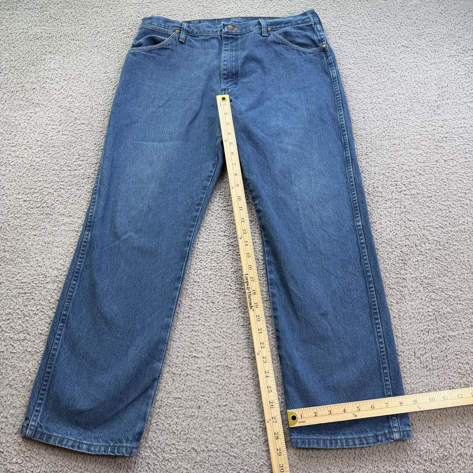 Wrangler Vintage Wrangler 13MWZ Cowboy Cut Jeans 36x30 Western Denim Size US 36 / EU 52 - 4 Thumbnail