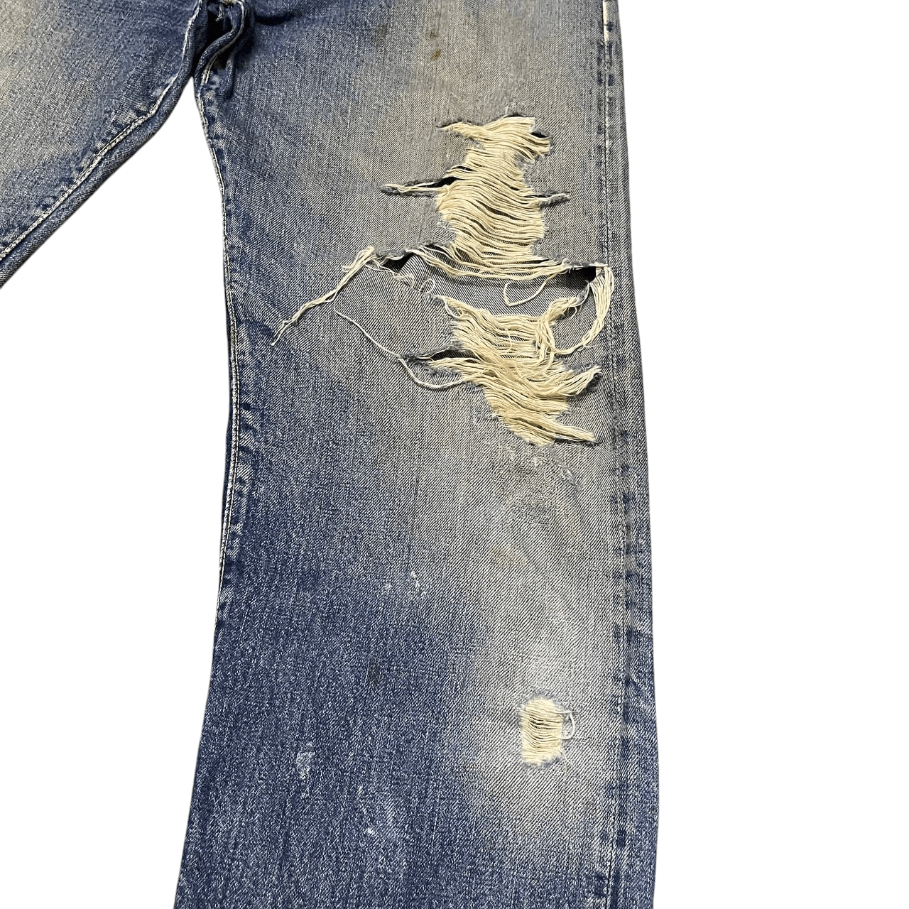 Levi's Vintage 60s Levis 501 Big E Denim Button No 2 Size US 32 / EU 48 - 7 Thumbnail