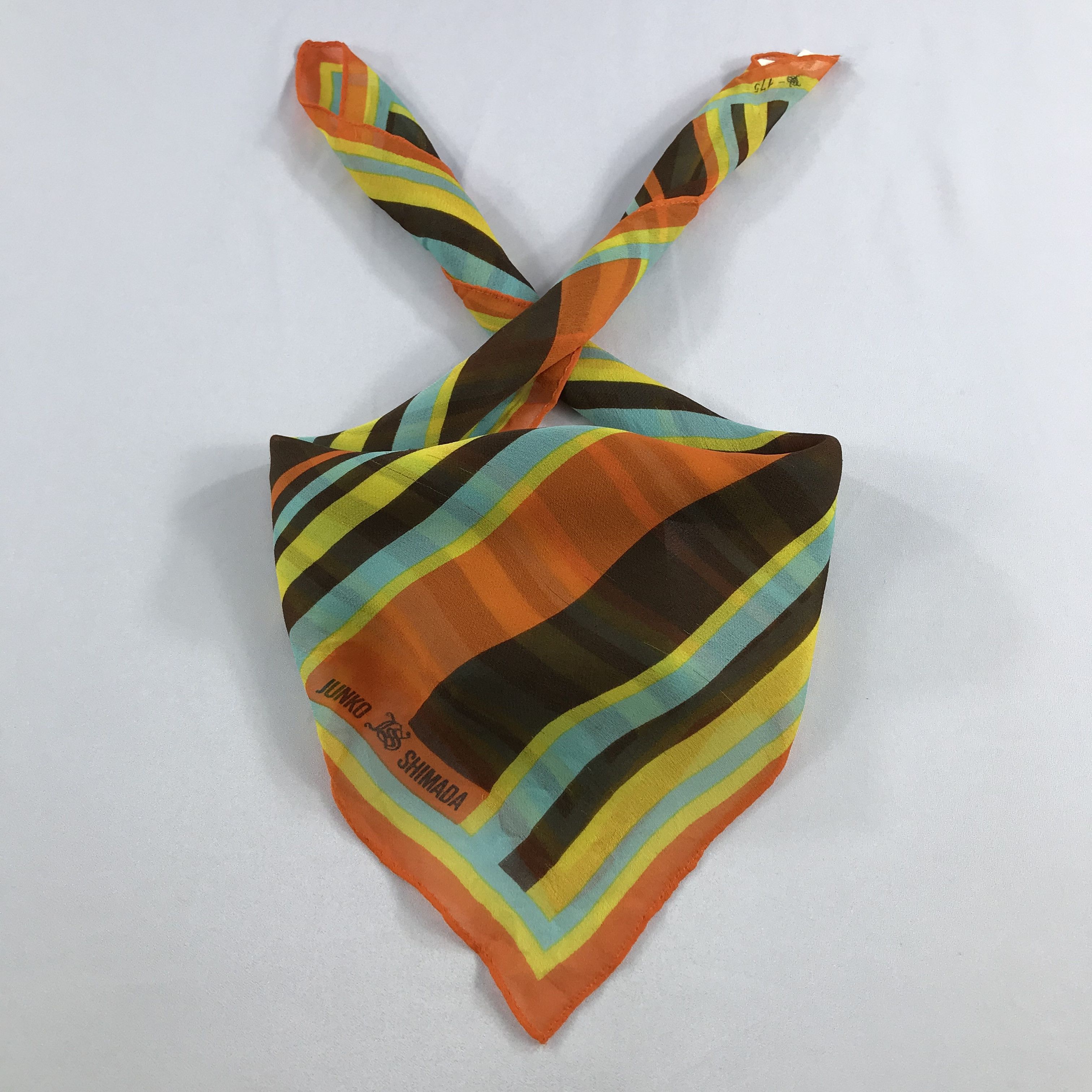 Junko Shimada × Vintage Junko Shimada Bandana / Handkerchief / Neckerchief - S2710 Size ONE SIZE - 3 Thumbnail