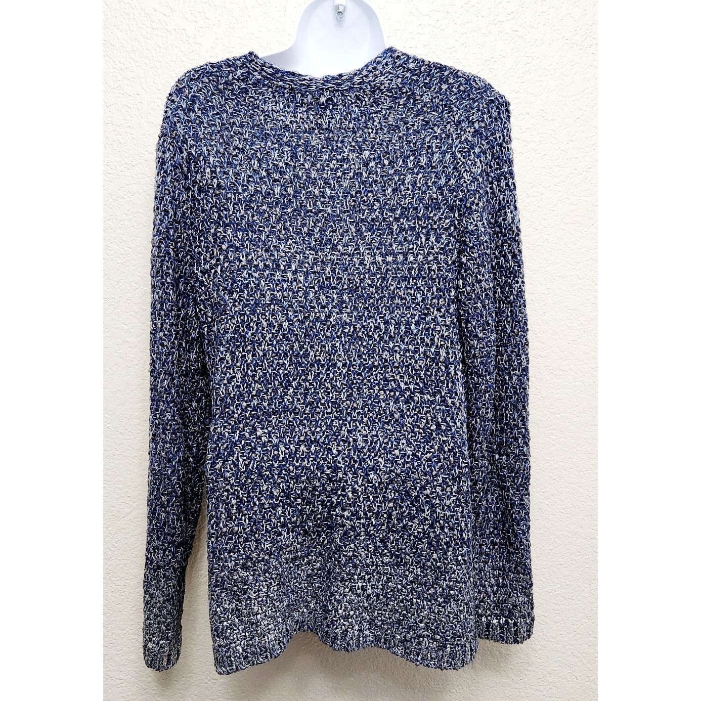 Other Coldwater Creek Blue Silver Dipped Cardigan Sweater Large Size L / US 10 / IT 46 - 3 Thumbnail