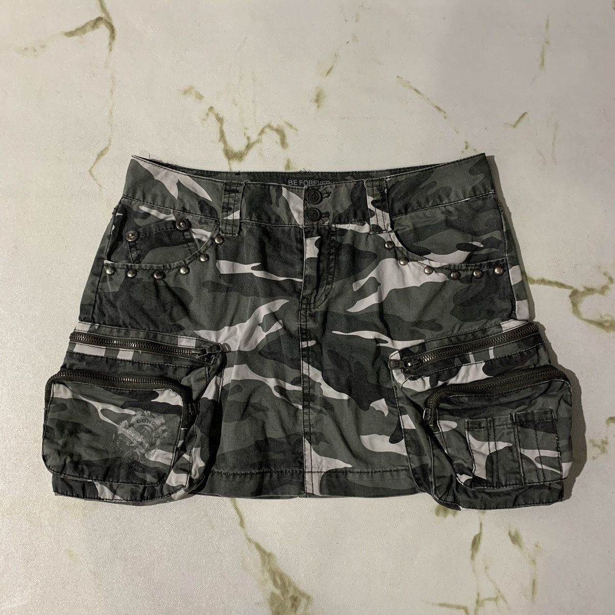 Japanese Brand UGIZ Tactical Multipocket Military Cargo Skirt Size 26" / US 2 / IT 38 - 1 Thumbnail