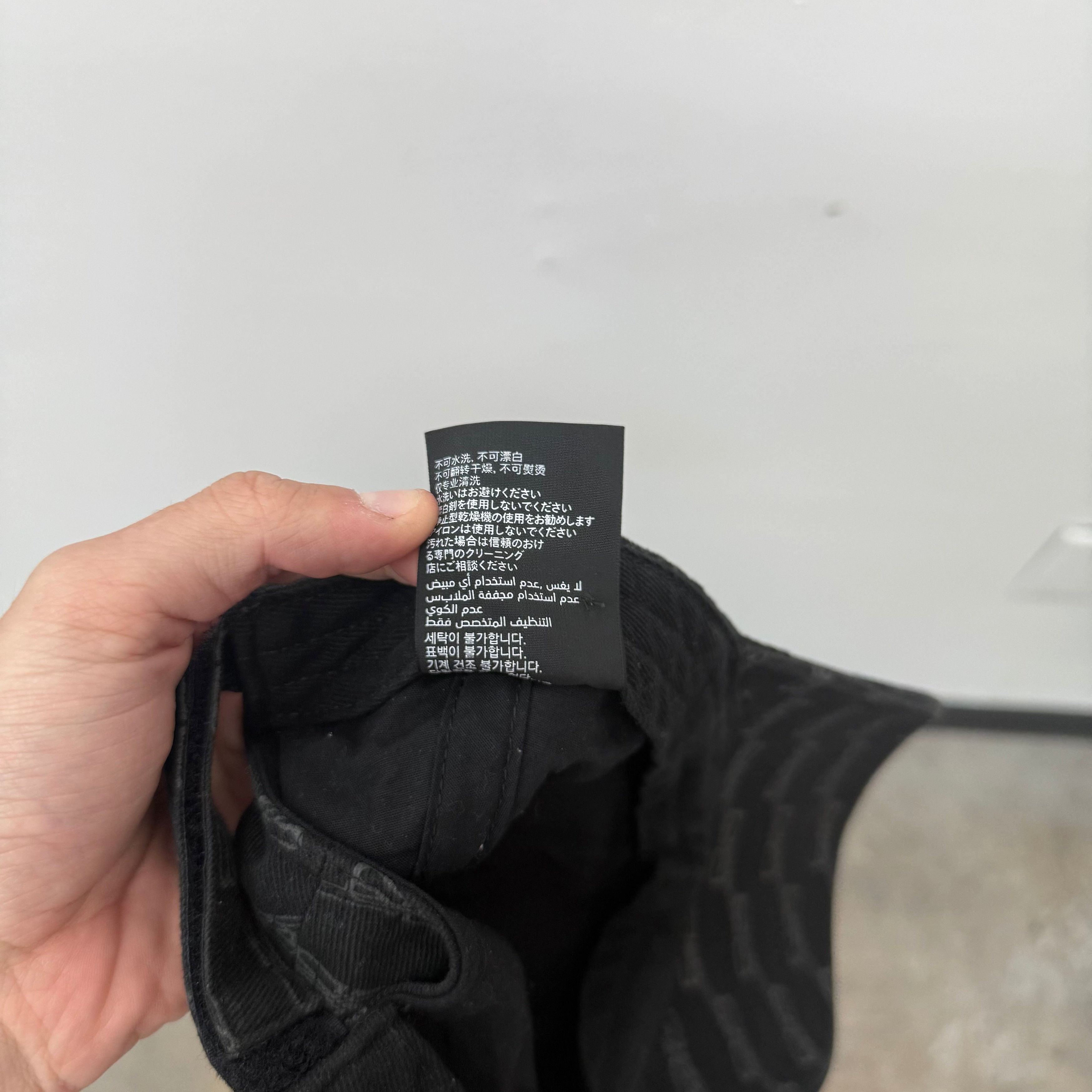 Balenciaga Balenciaga BB Monogram Hat Black Size ONE SIZE - 4 Thumbnail