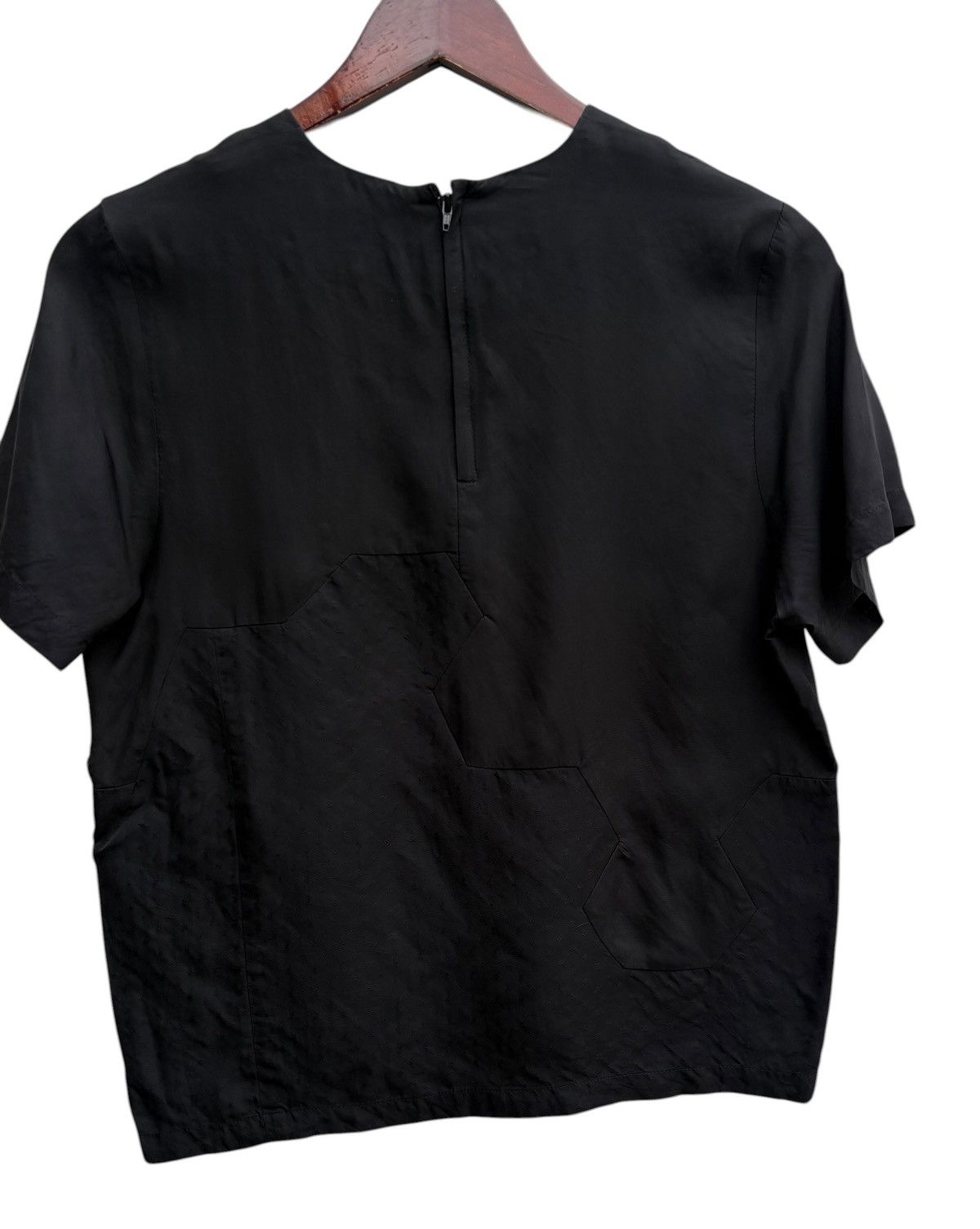 Comme des Garcons Cdg Women Black Blouse Size S / US 4 / IT 40 - 12 Thumbnail