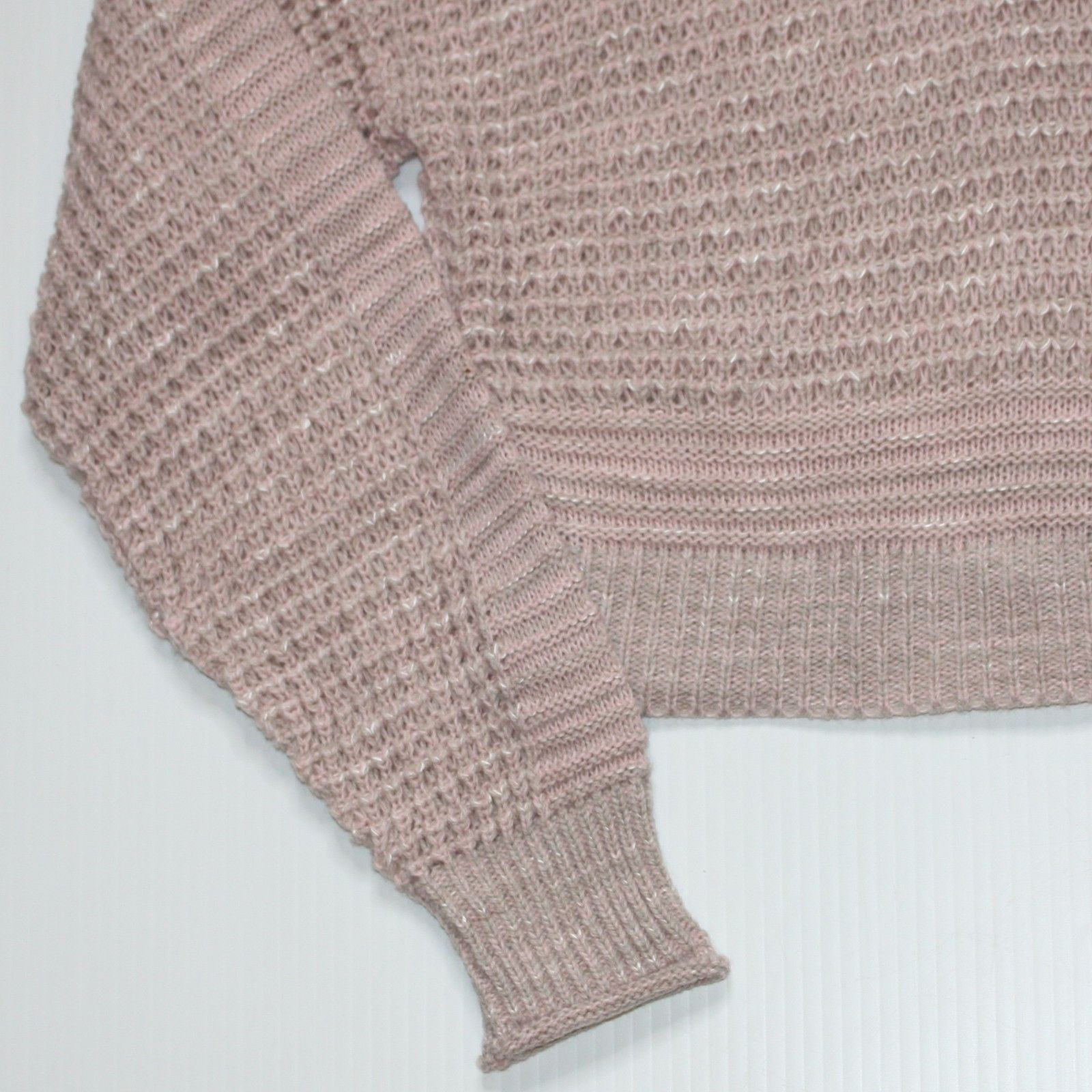 Other Abound Scoop Neck Sweater Waffle Knit Top in Pink Adobe NWT Size S / US 4 / IT 40 - 3 Thumbnail
