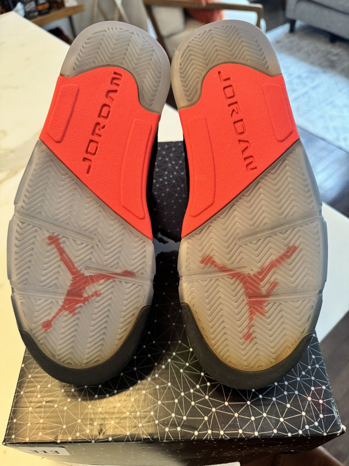 Jordan Brand × Nike Jordan 5 Retro 3Lab5 Infrared Size US 8.5 / EU 41-42 - 10 Thumbnail