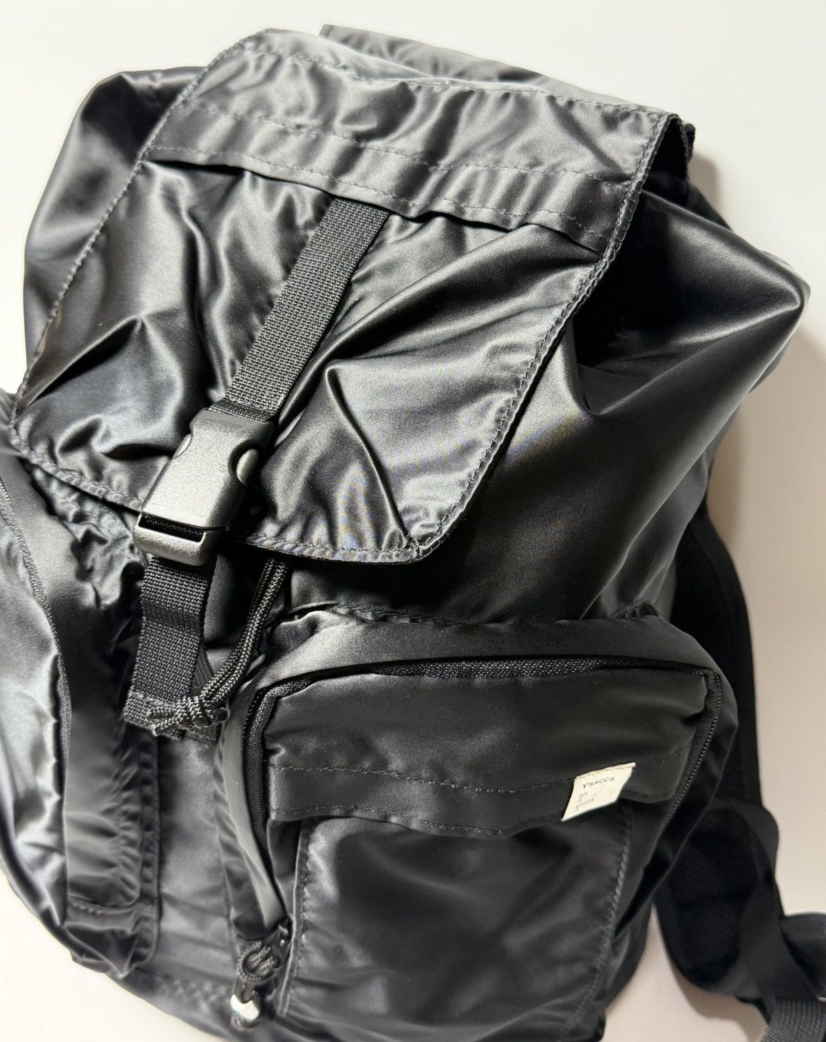 Yohji Yamamoto Yohji Yamamoto - Y’saccs Nylon Tactical Backpack Size ONE SIZE - 5 Thumbnail