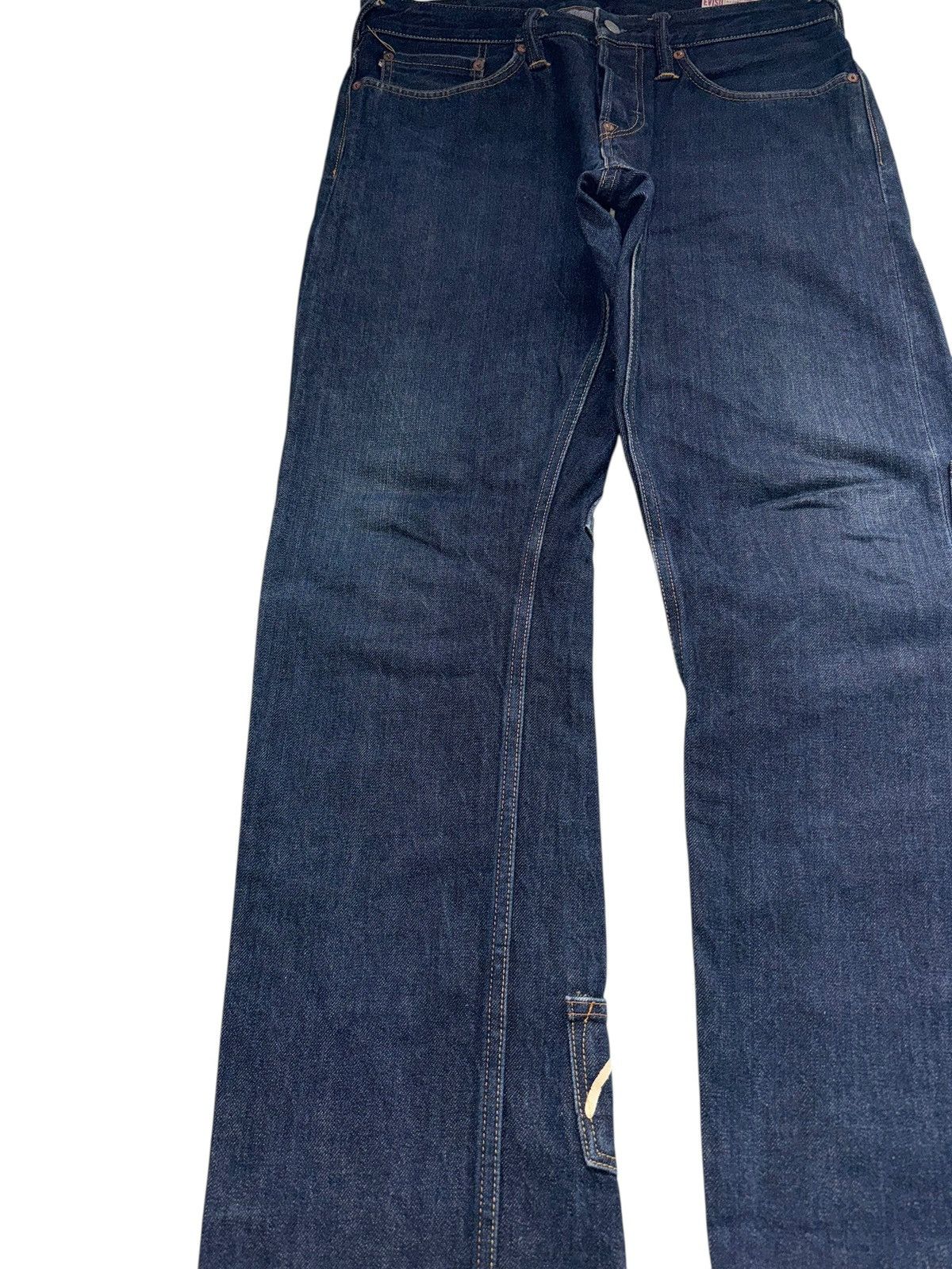 Evisu Rare Evisu Navy Selvedge Denim Jeans Multipocket Japanese Size US 34 / EU 50 - 13 Thumbnail