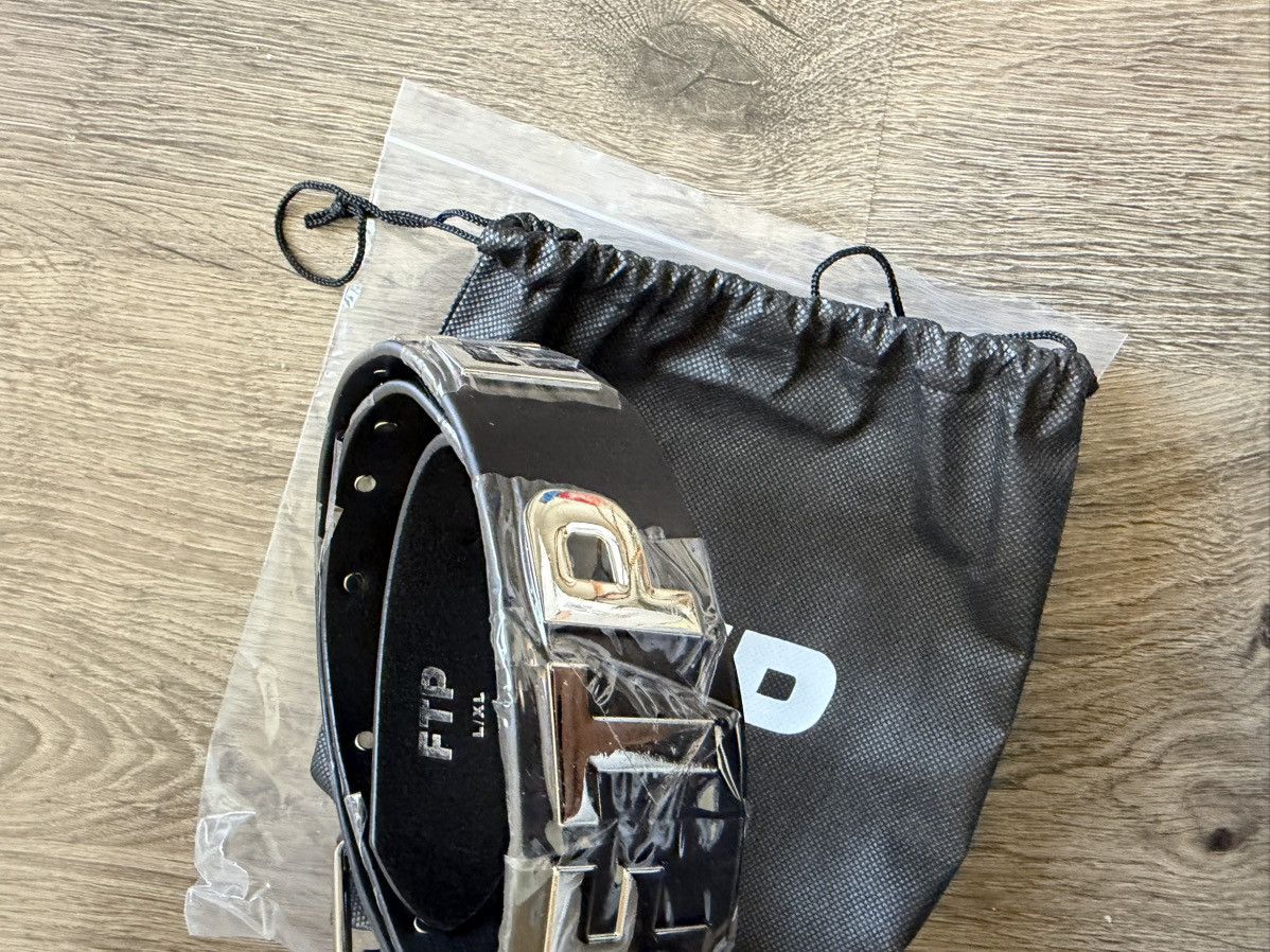 Fuck The Population FTP Metal Logo Belt Size ONE SIZE - 4 Thumbnail