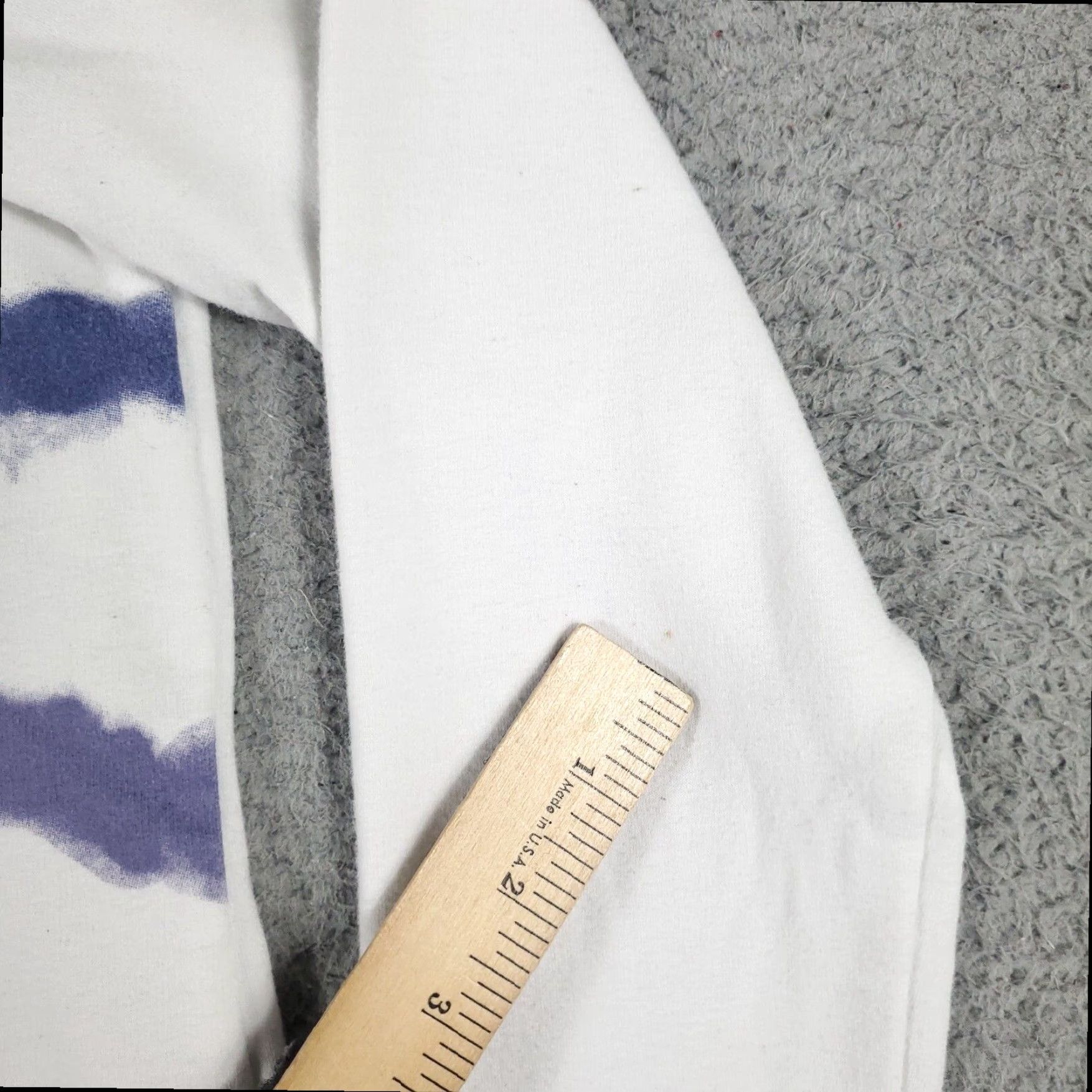 Nautica Nautica Striped Pullover Sweater Womens Small White Cotton Fleece Crew Neck Long Sleeve Size S / US 4 / IT 40 - 7 Thumbnail
