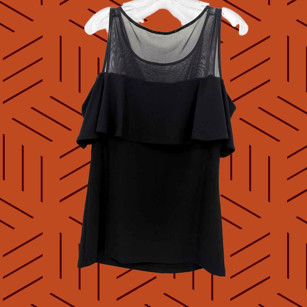 Incu Pre-Owned INC Black Size Medium Blouse Size M / US 6-8 / IT 42-44 - 1 Thumbnail