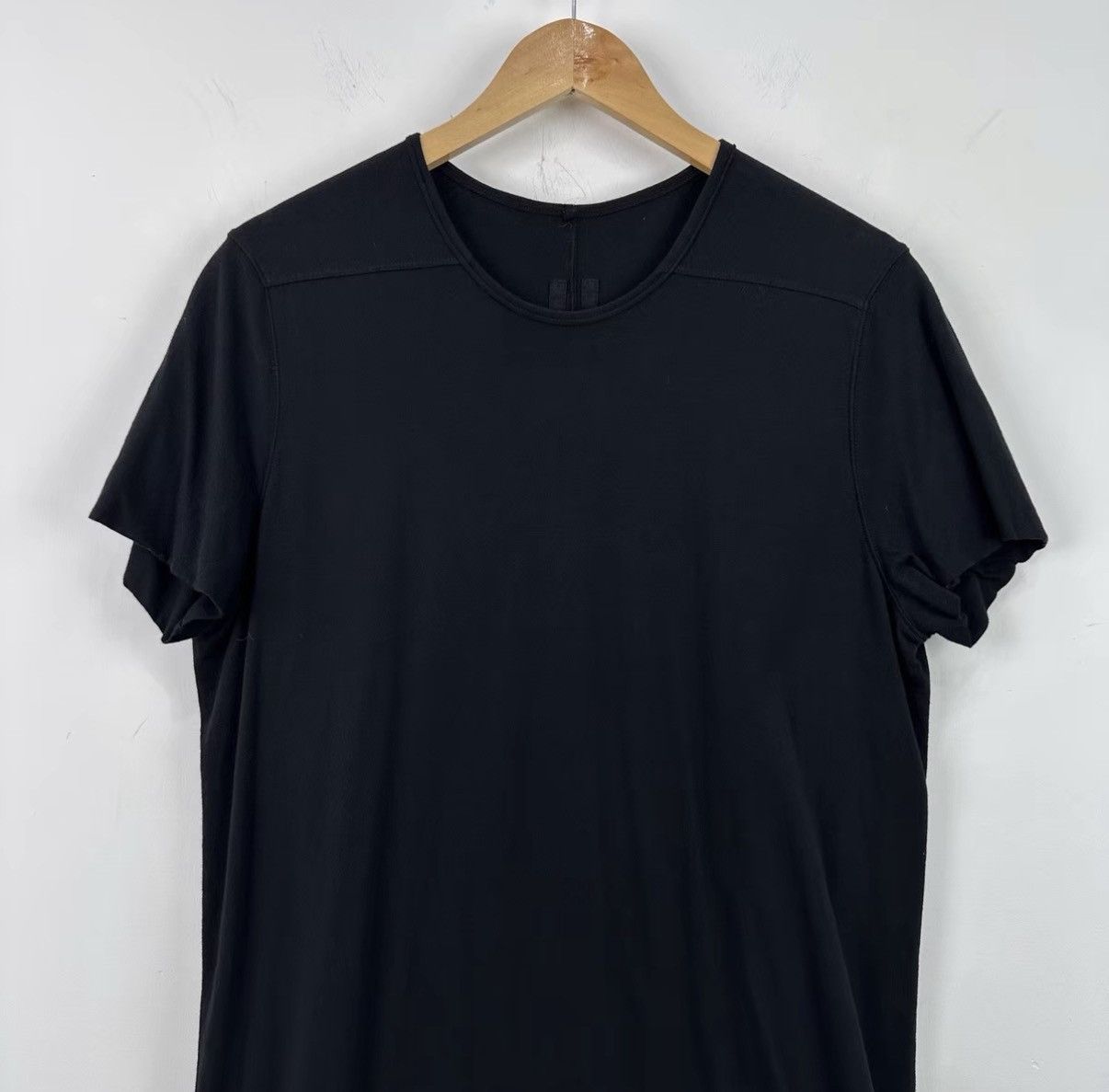 Rick Owens Rick Owens Double-layer Mid-length Short Sleeve Top J42 Size US L / EU 52-54 / 3 - 3 Thumbnail