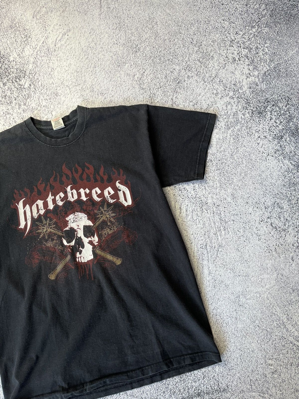 Band Tees Hatebreed Tee T Shirt Vintage 1990s Black Size US M / EU 48-50 / 2 - 5 Thumbnail