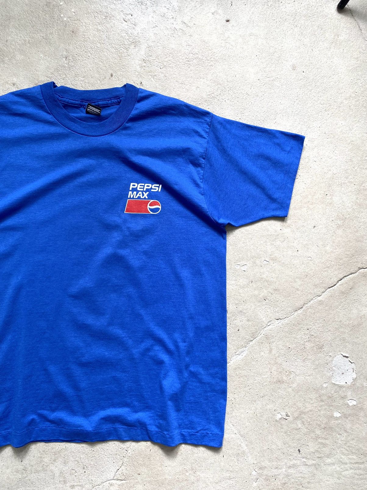 Pepsi 80’s Vintage Pepsi Max T Shirt Y2K Retro Size US XL / EU 56 / 4 - 3 Thumbnail