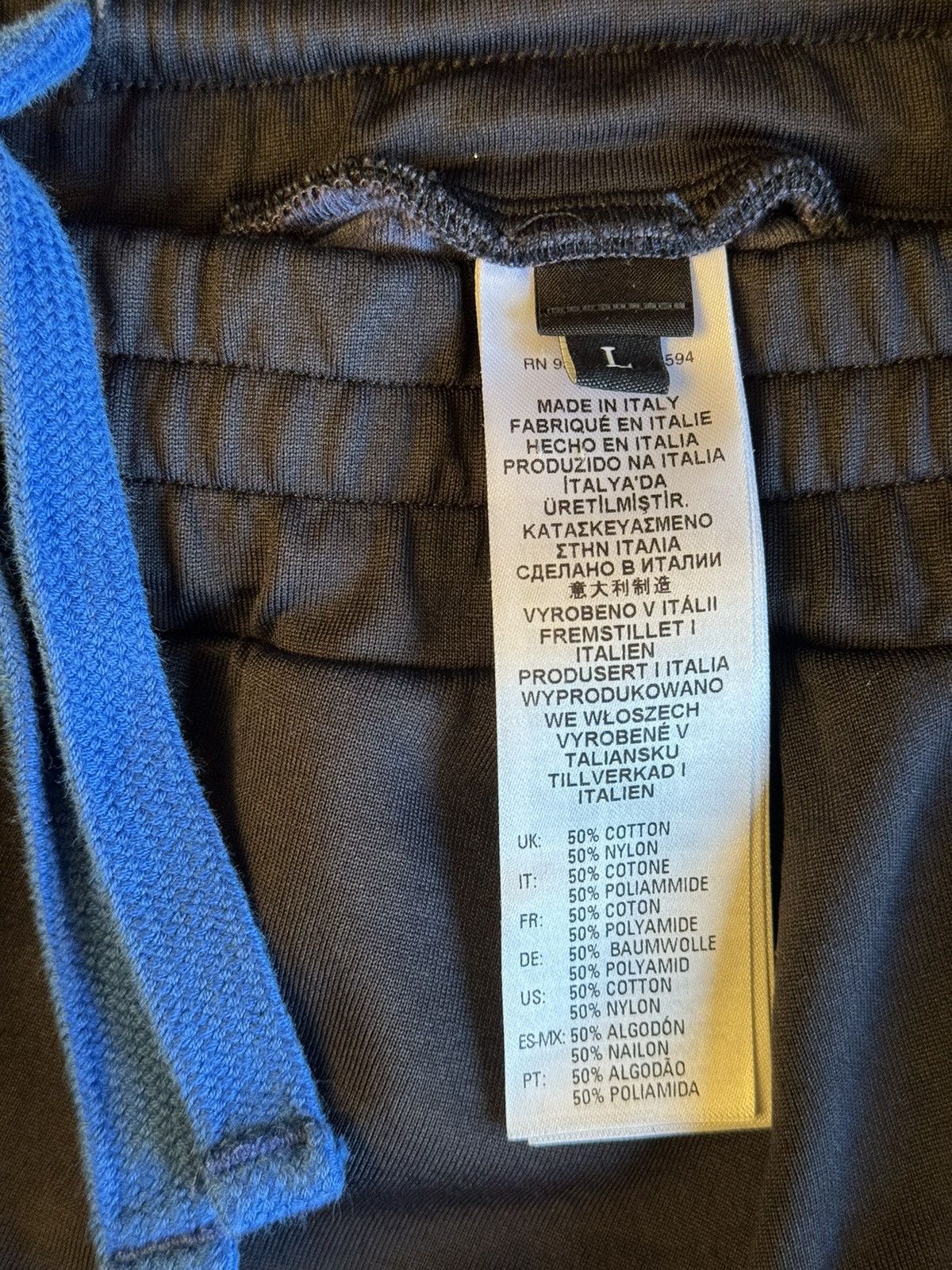 Diesel DIESEL double zip trackpants Spring 2022 Size US 36 / EU 52 - 8 Thumbnail