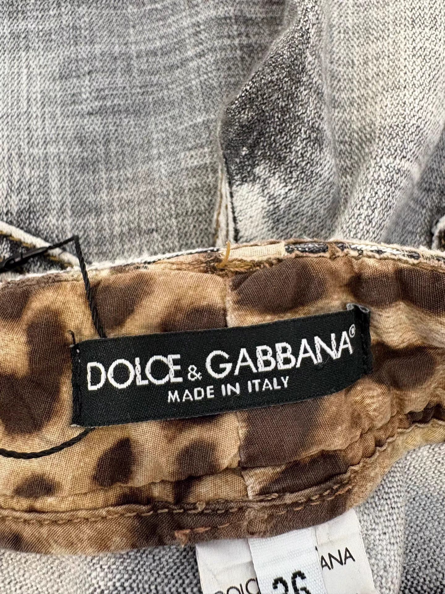 Dolce & Gabbana DOLCE&GABBANA Washed Denim Jeans Size US 36 / EU 52 - 4 Thumbnail