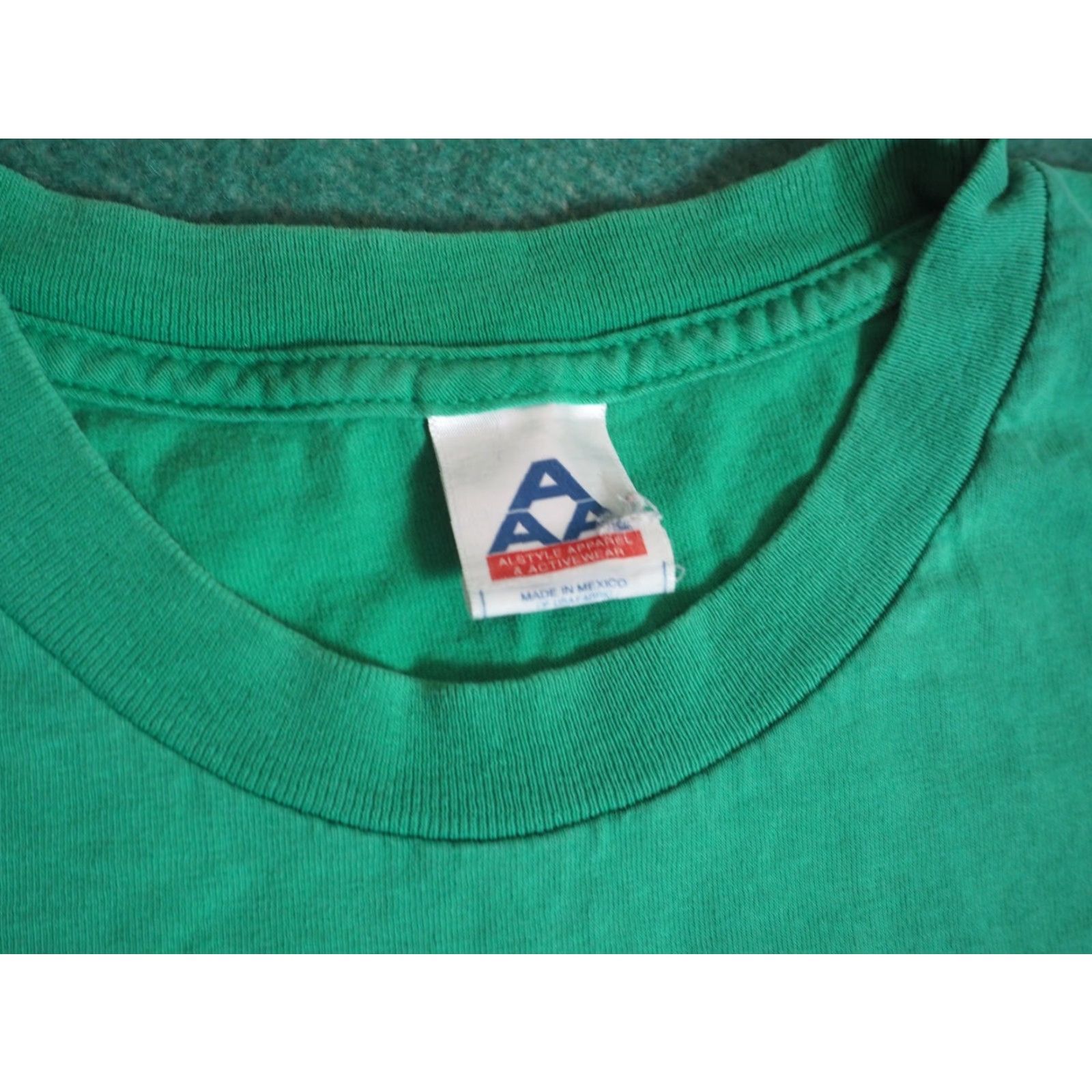 AAA VINTAGE AAA North Shore Maui Hawaii Surf Faded Green Tee T-Shirt XL Men Short Sleeve Crew Neck Graphic Print Size US XL / EU 56 / 4 - 4 Thumbnail