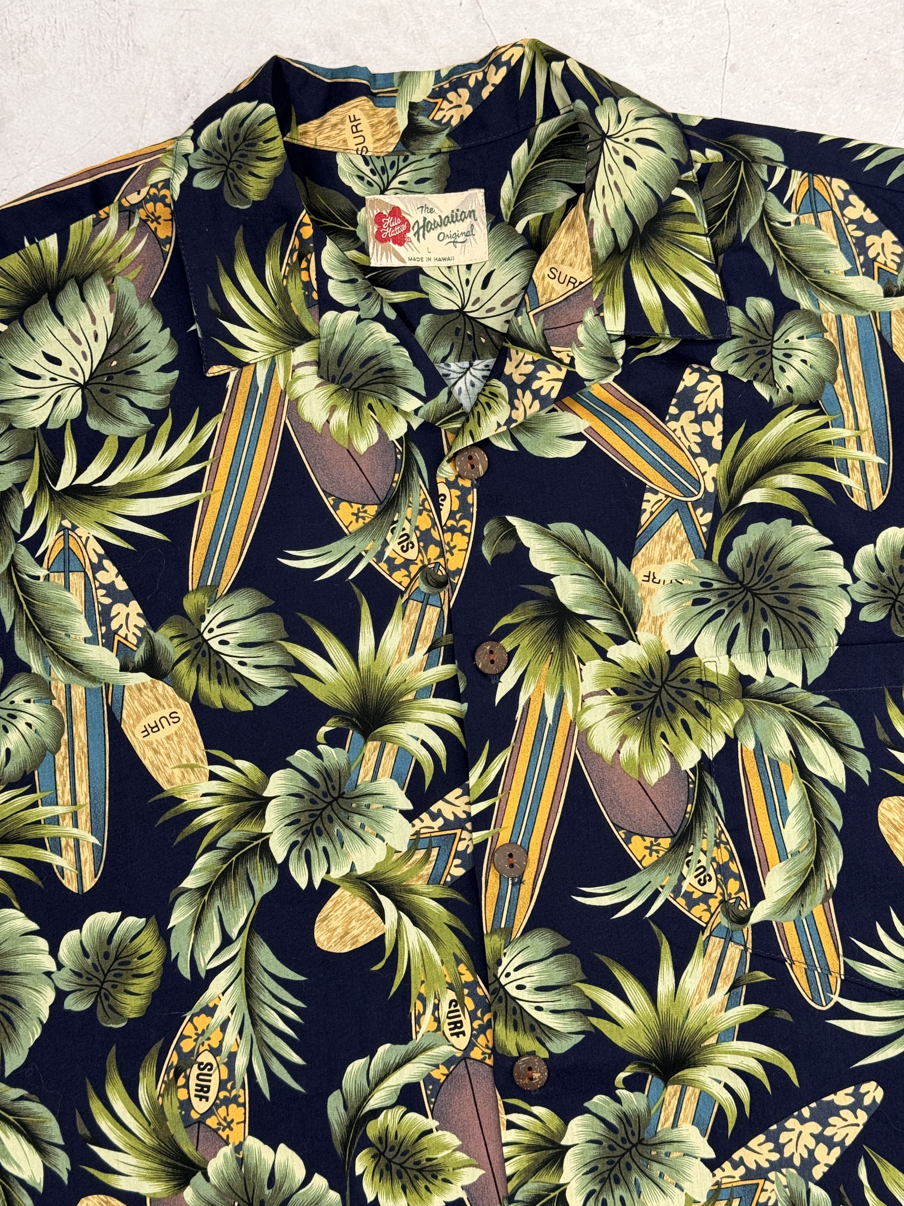 Hilo Hattie Vintage Hilo Hattie Hawaiian Shirt Palm & Surf Size US L / EU 52-54 / 3 - 5 Thumbnail