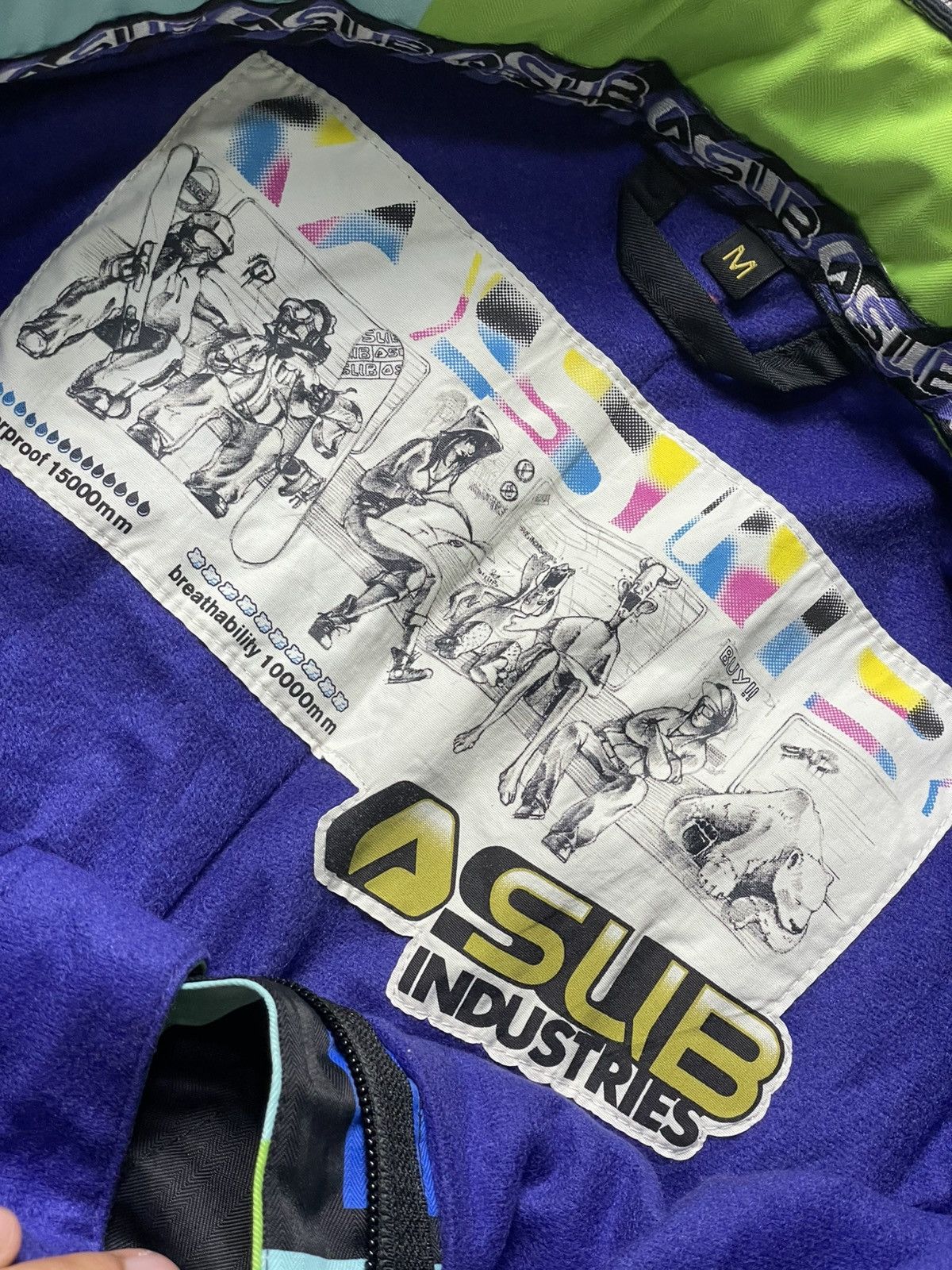 Japanese Brand × Vintage ASUB INDUSTRIES Winter Ski Pants (115) Size US 34 / EU 50 - 11 Thumbnail
