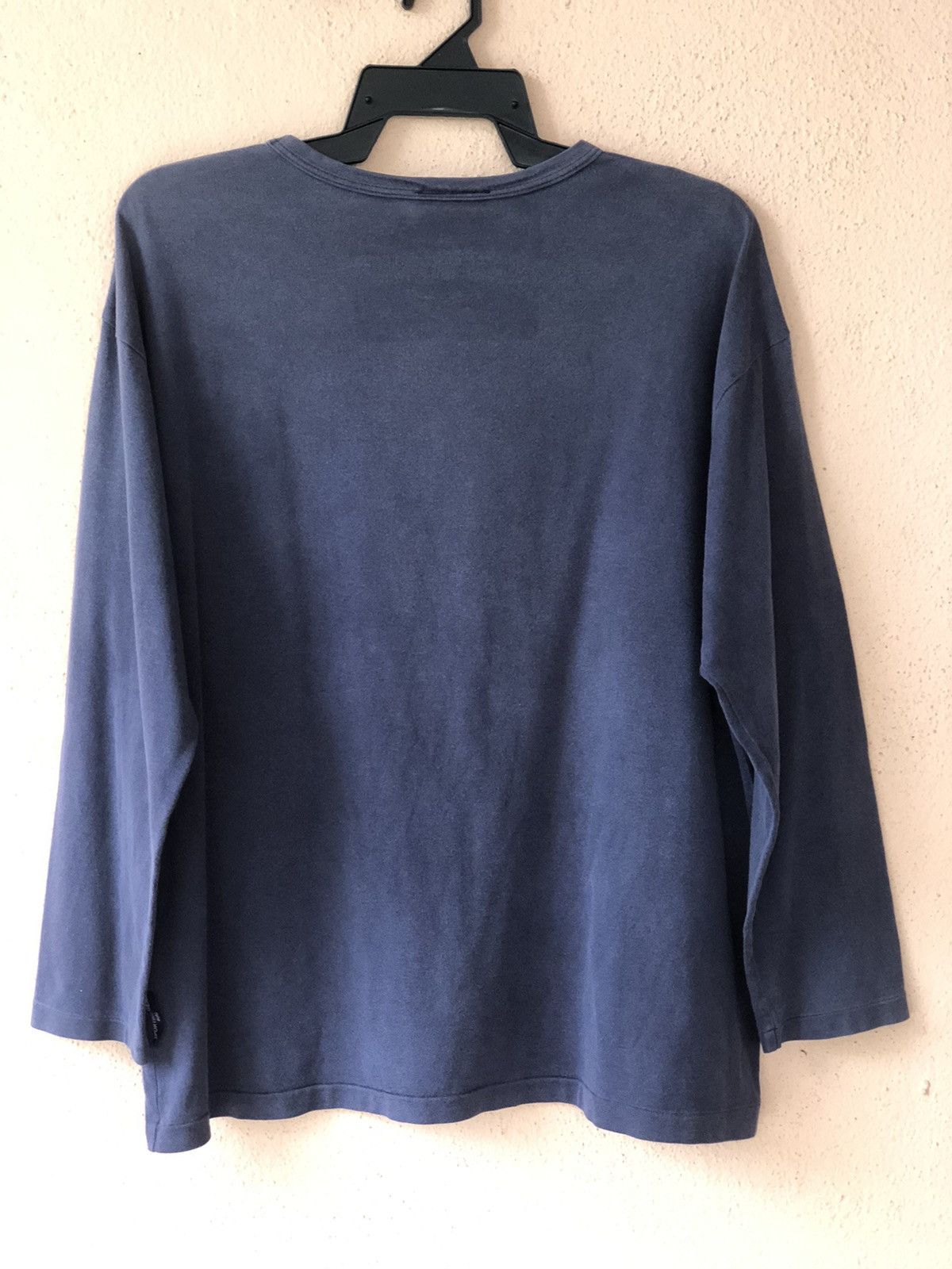 Hai Sporting Gear × Japanese Brand × Vintage Vitamin HAI Sporting Gear Big Logo Faded LS Shirt Size US L / EU 52-54 / 3 - 14 Thumbnail
