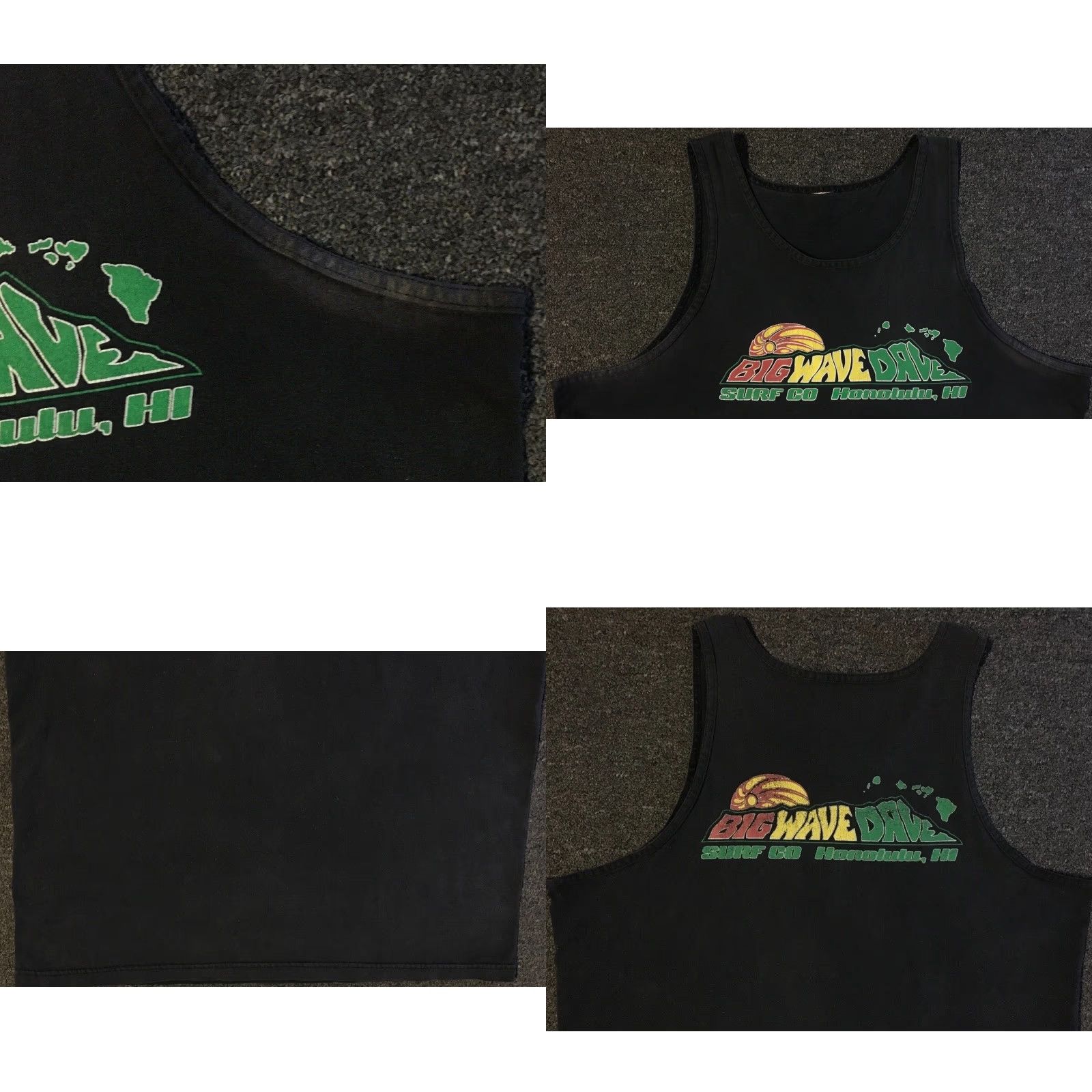 Billabong VINTAGE 90s Billabong Surf Tank Top XL Black Graphic Tee Beach Water Grunge Hawaii Ocean Pacific USA Men Size US XL / EU 56 / 4 - 8 Thumbnail
