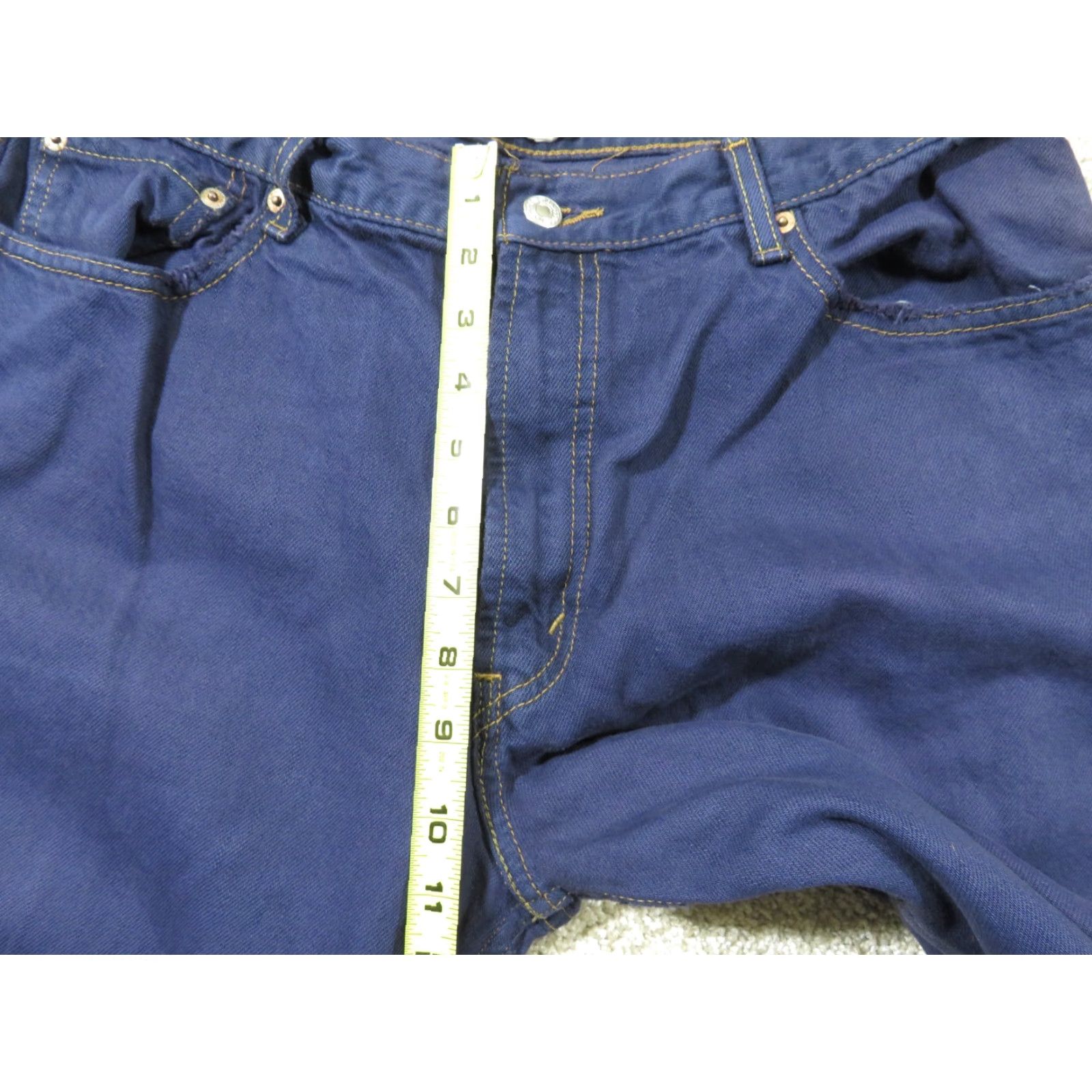 Levi's VINTAGE Levi's 550 Jeans Denim Purple 37x30 Straight Relaxed Men Size US 37 - 7 Thumbnail