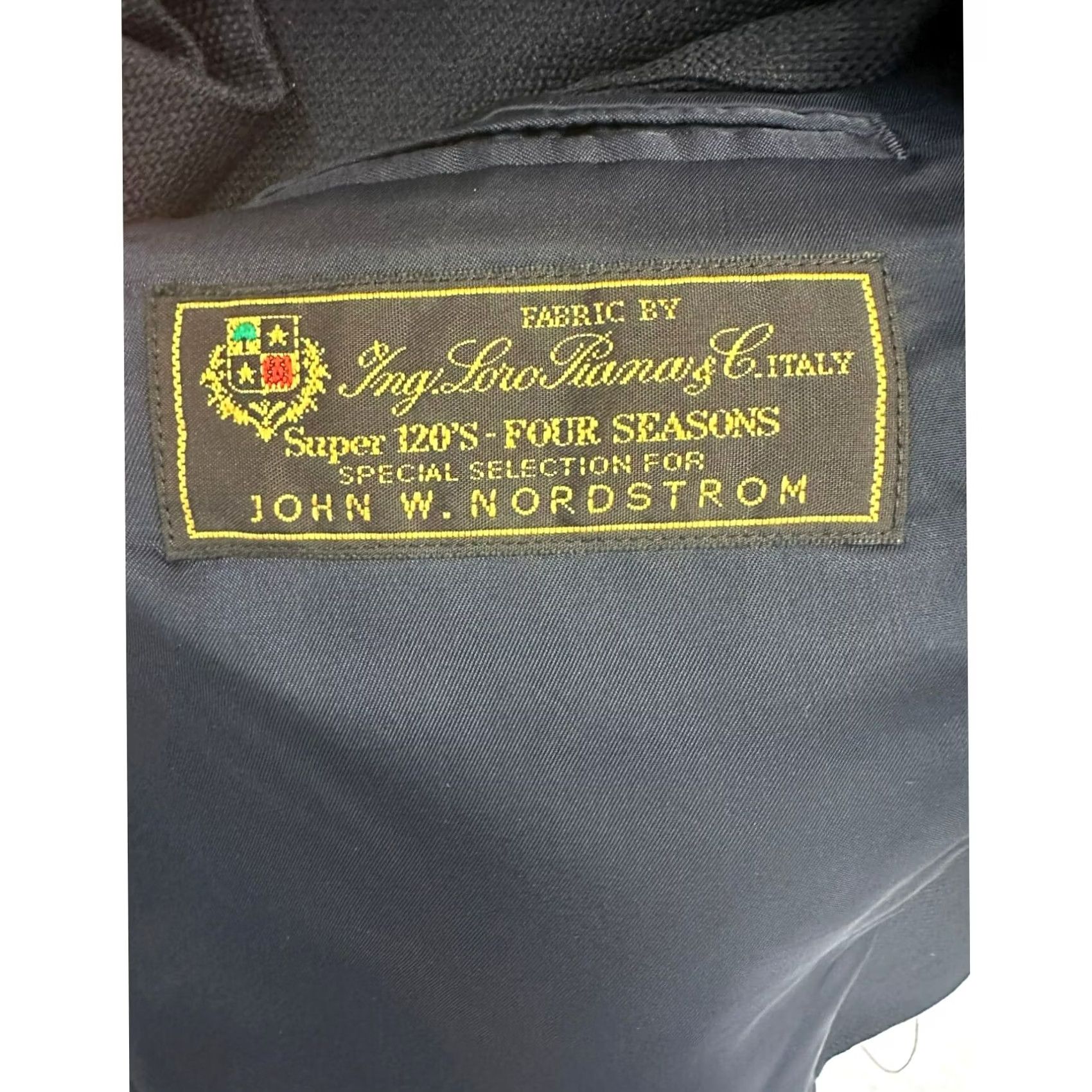 Nordstrom NORDSTROM John W. Nordstrom Blazer Wool Black 42R Men Blazer Size 42 Regular Size 42R - 5 Thumbnail
