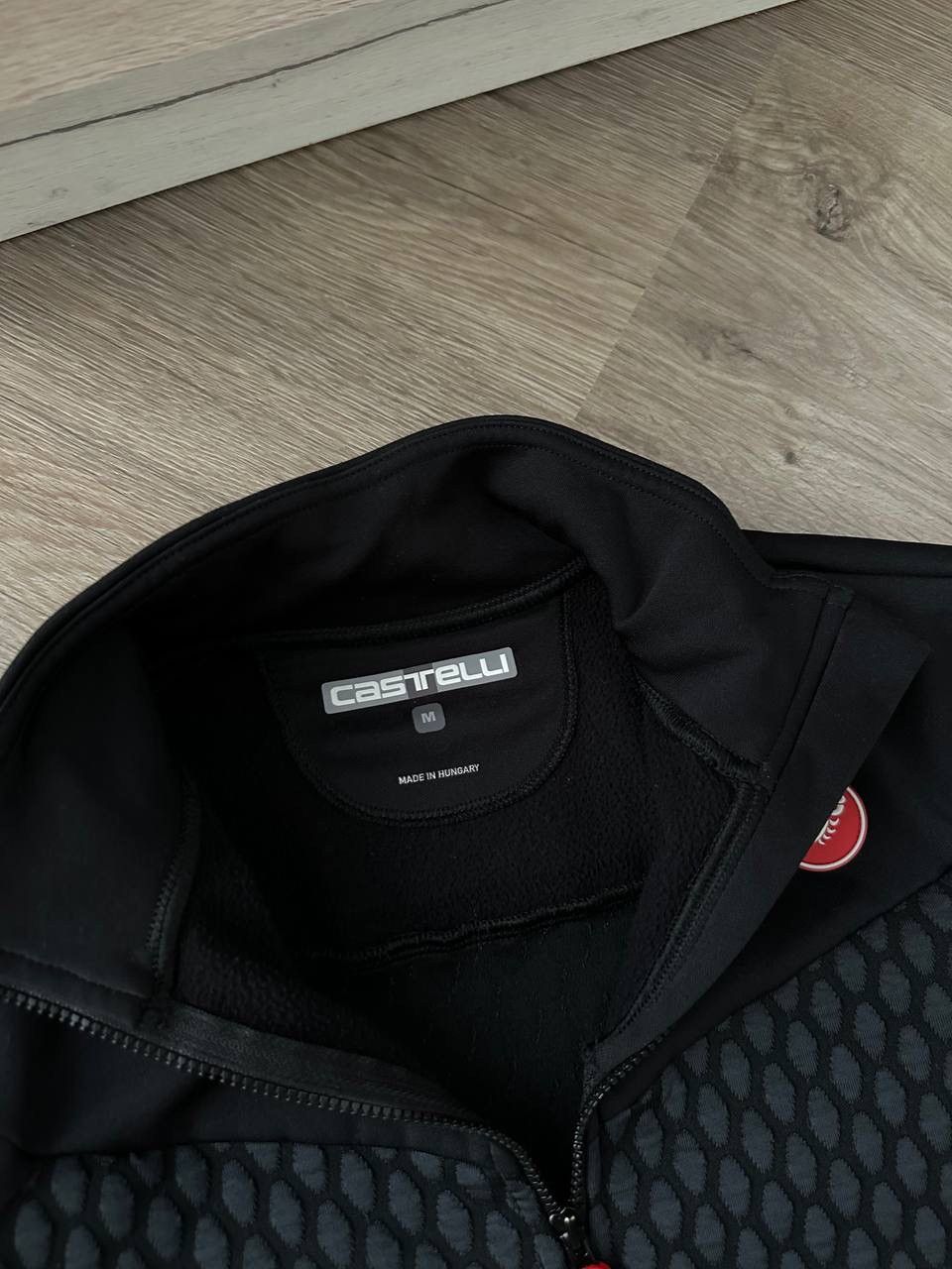 Japanese Brand × Vintage Vintage Castelli Full Zip Hoodie Stretch Pockets Logo Size M / US 6-8 / IT 42-44 - 13 Thumbnail