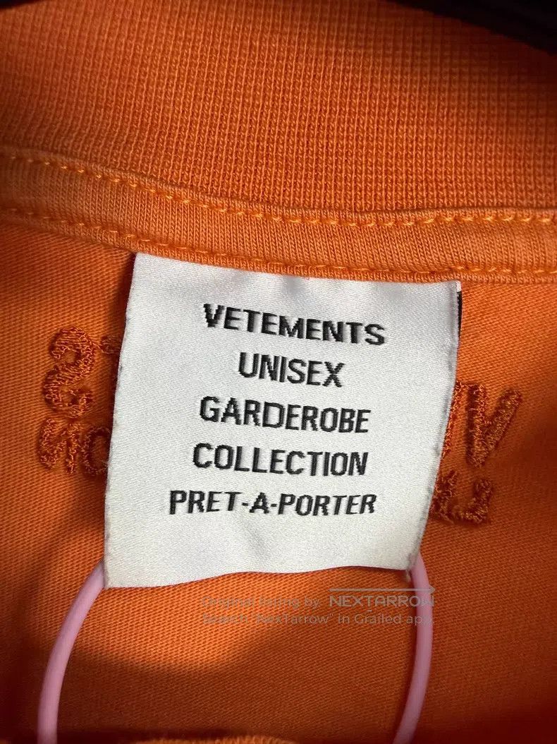 Vetements VETEMENTS Logo Pattern Printed Round Neck Short Sleeve T-S Size US S / EU 44-46 / 1 - 3 Thumbnail