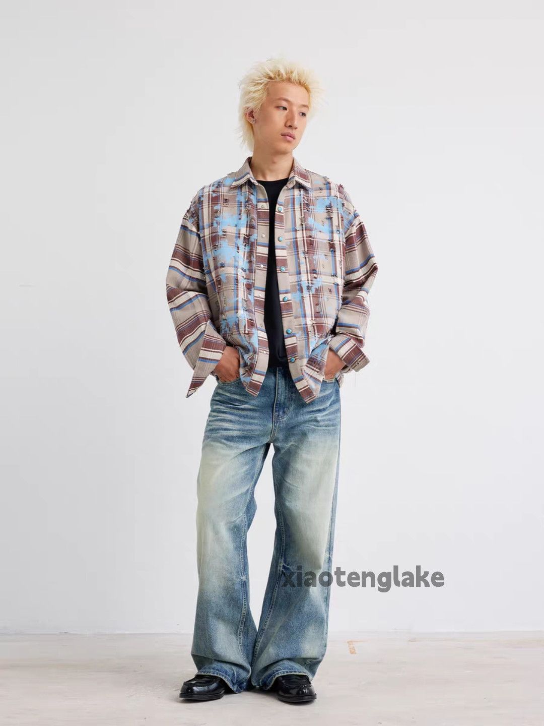 Vintage Unisex outdoor utility pattern graphic party Festival shirt Size US XL / EU 56 / 4 - 1 Thumbnail