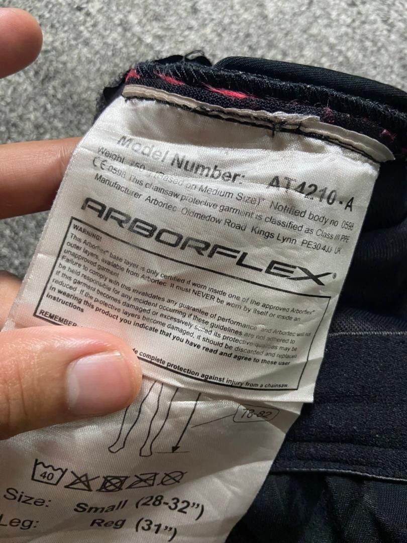 Japanese Brand Arbortec Arborflex Chainsaw Base Layer Trouser (178) Size US 26 / EU 42 - 10 Thumbnail