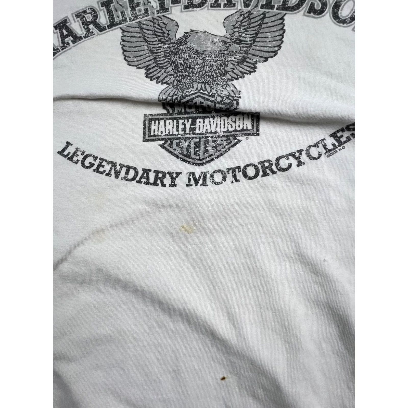Harley Davidson Harley-Davidson Shirt Mens 2XL White Spartanburg SC Graphic Tee 2007 Biker Size US XXL / EU 58 / 5 - 5 Thumbnail