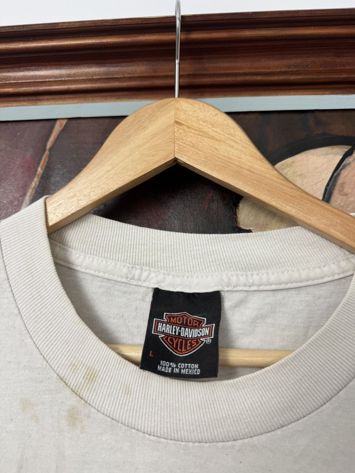 Harley Davidson Harley Davidson Vintage Y2k Tee Motor Cycles Racing Rare Size US L / EU 52-54 / 3 - 5 Thumbnail