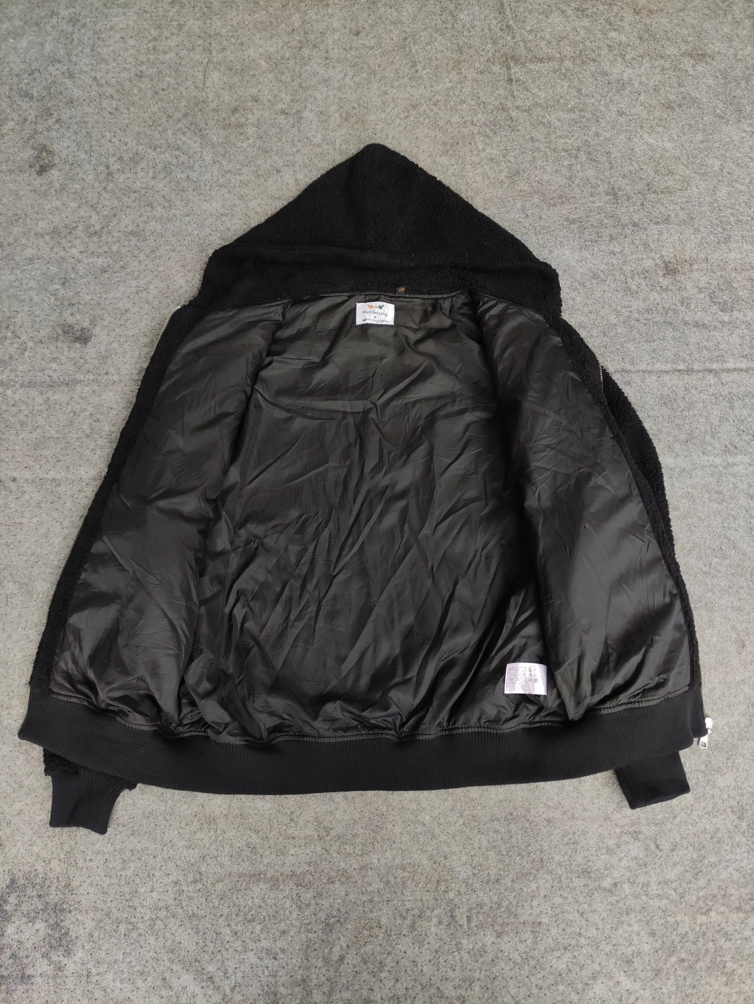 BASE CONTROL Mark Gonzales x Base Control Hoodie Zipper Baggy Sherpa Size US M / EU 48-50 / 2 - 10 Thumbnail