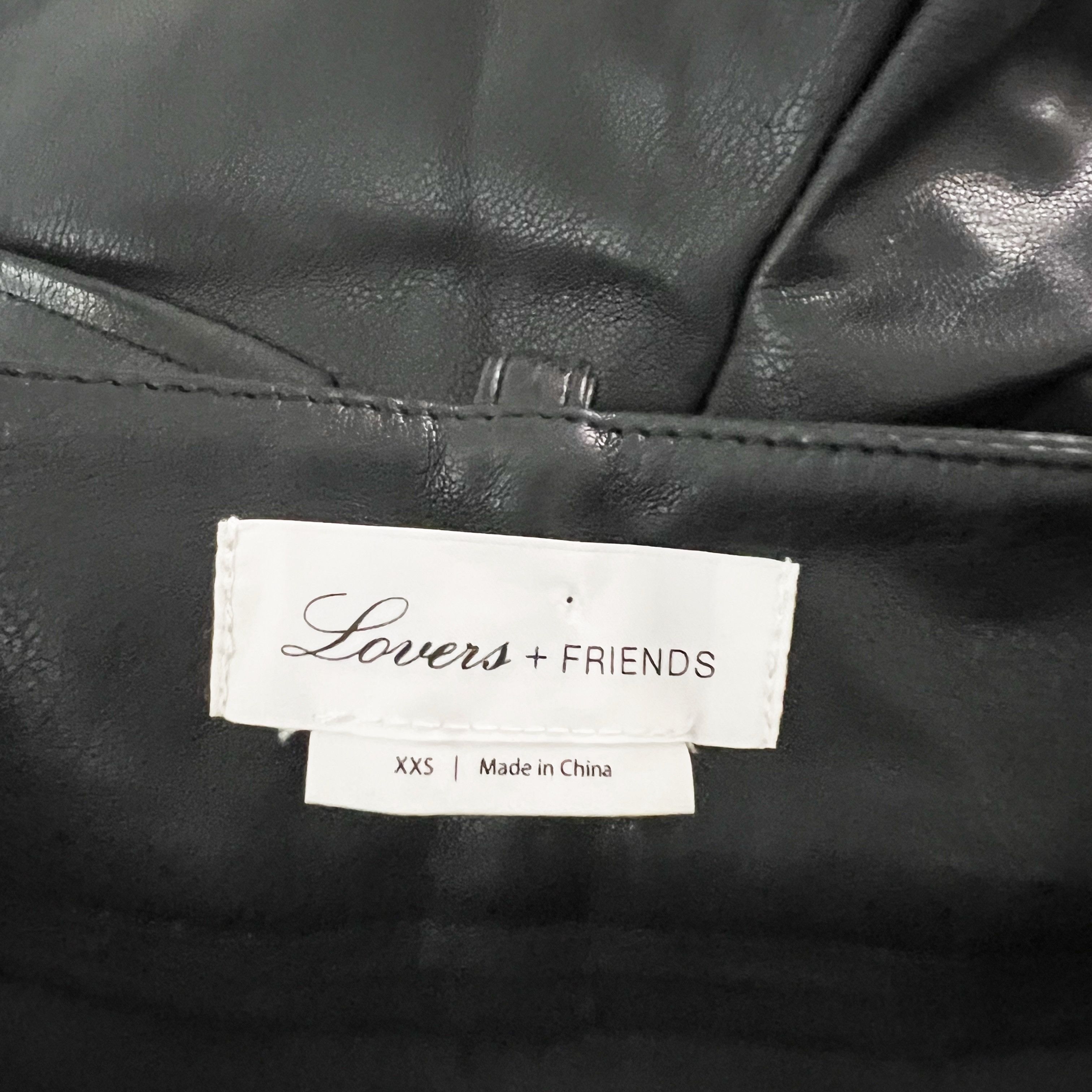 Lovers and Friends Lovers And Friends Faux Vegan Leather Size 24" / US 00 / IT 34 - 2 Thumbnail