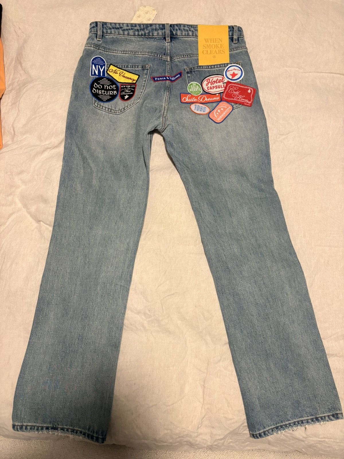 Whensmokeclears WHENSMOKECLEARS Hotel Capsule Denim Pants Size US 36 / EU 52 - 2 Thumbnail