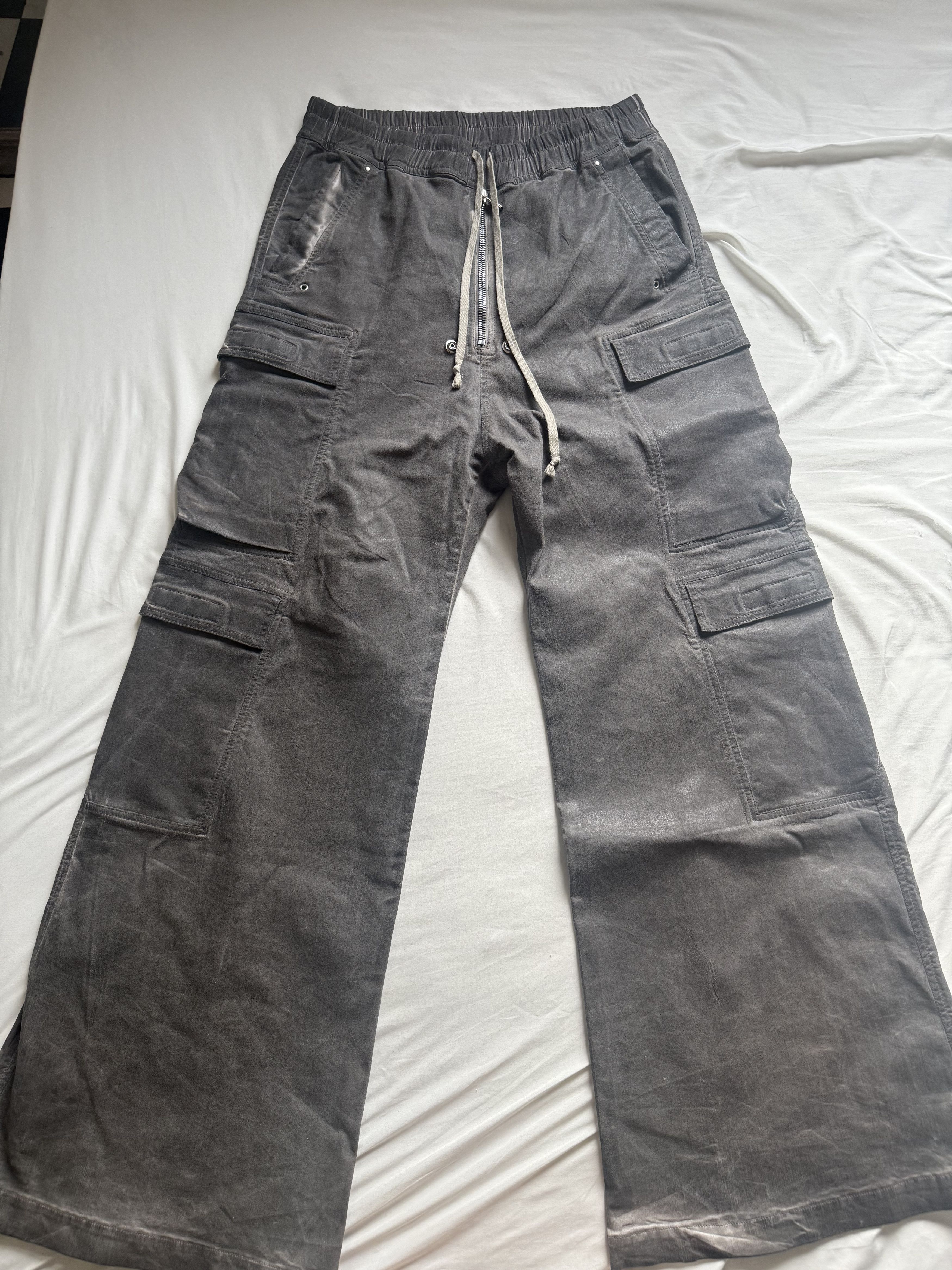 Rick Owens Drkshdw Rick Owens Bela Cargo Size US 35 - 1 Thumbnail