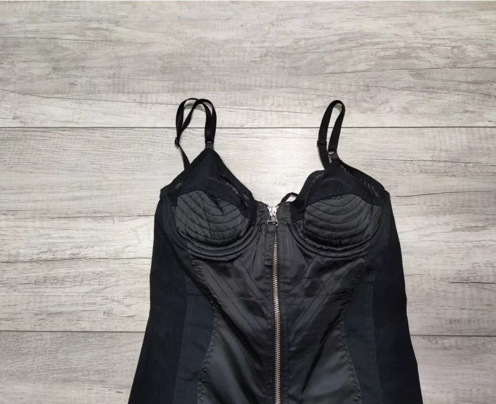 Jean Paul Gaultier Jean Paul Gaultier 90's Vintage Cone Bra Corset Black Dress Size M / US 6-8 / IT 42-44 - 10 Thumbnail