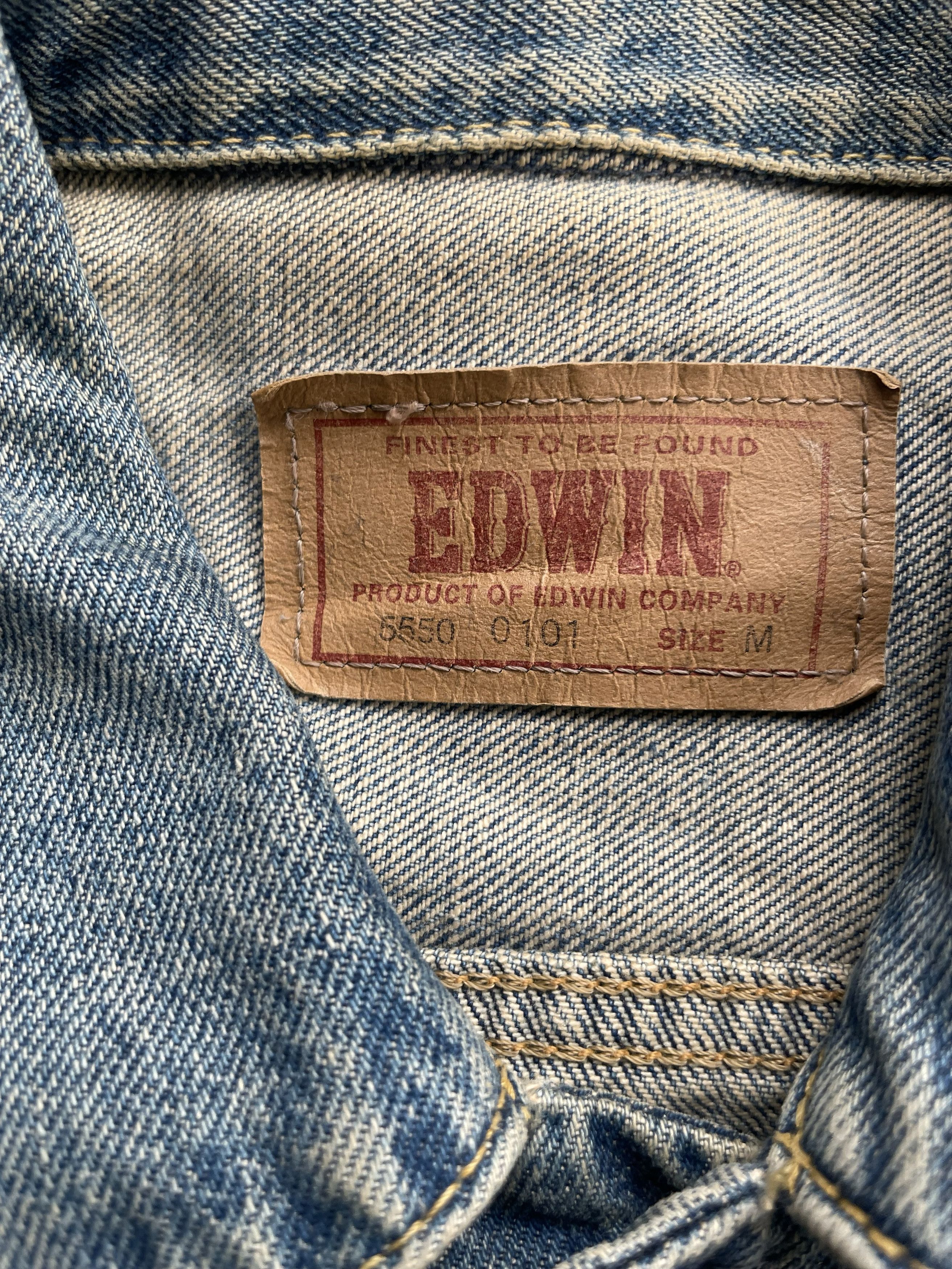 Edwin Vintage Edwin Selvedge Denim Jacket Size US M / EU 48-50 / 2 - 9 Thumbnail